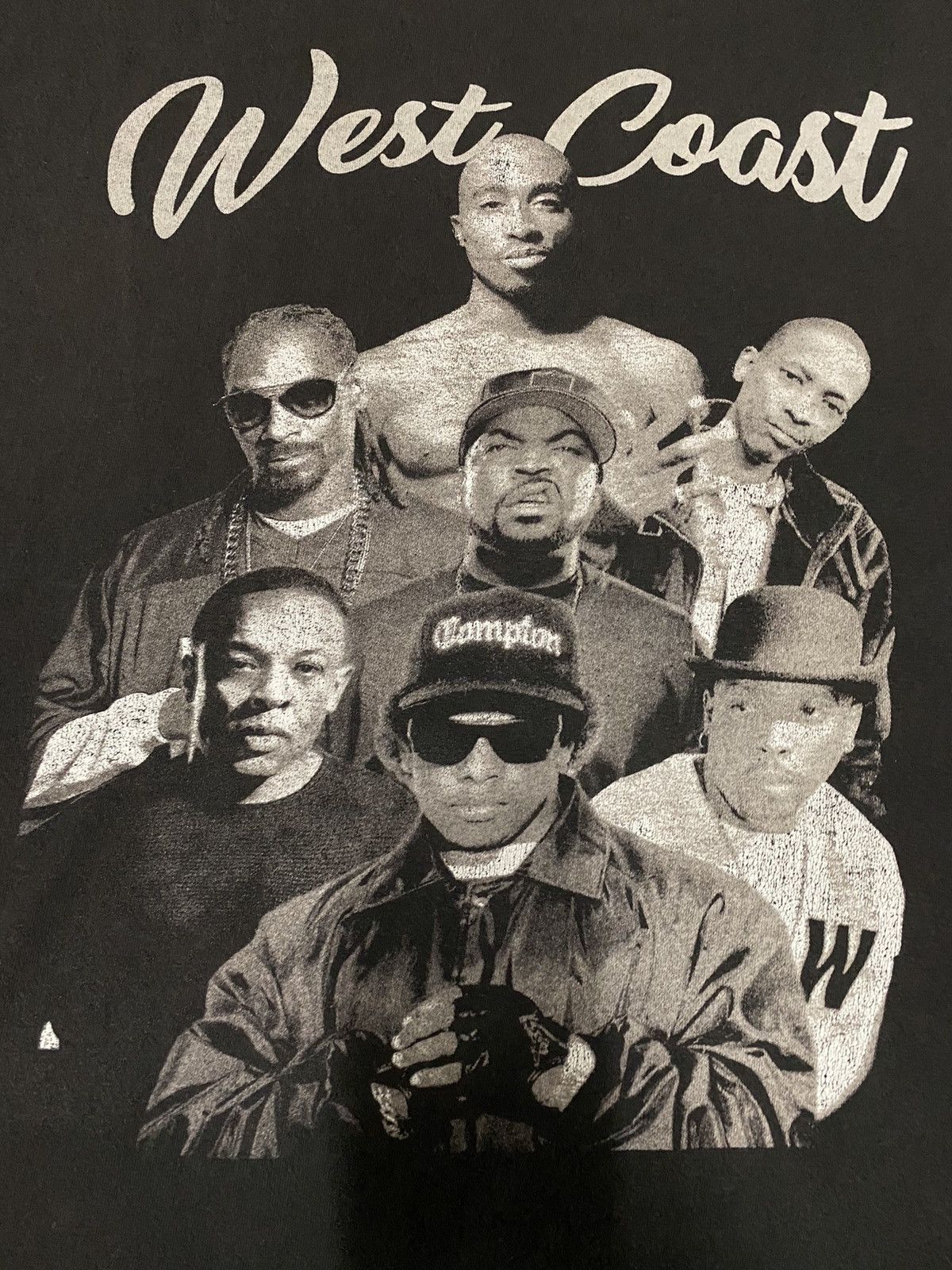 Vintage West Coast Rap Hip Hop Tupac Dre Snoop Eazy E Tshirt - 2
