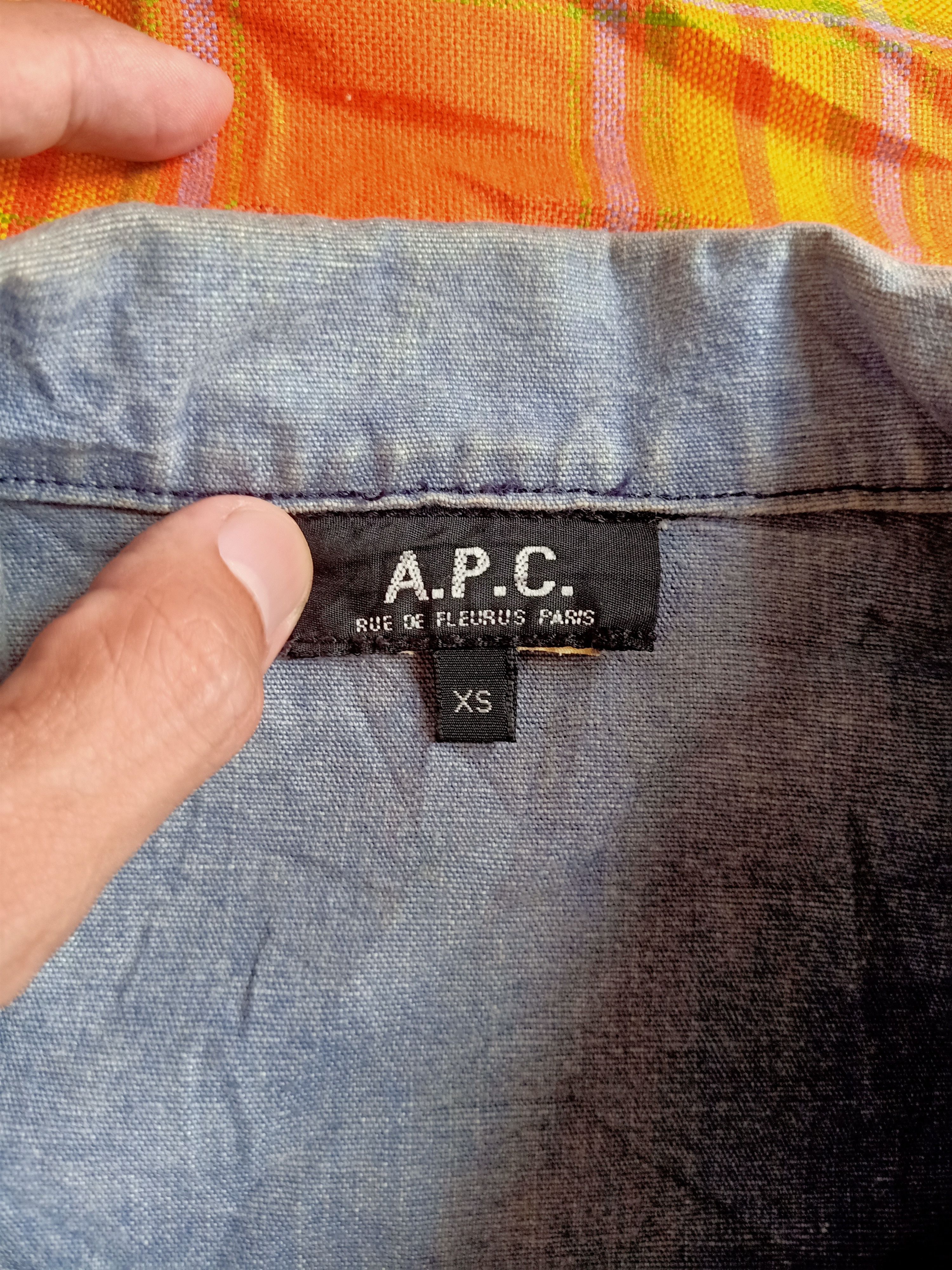 VINTAGE A.P.C Denime Jacket - 6