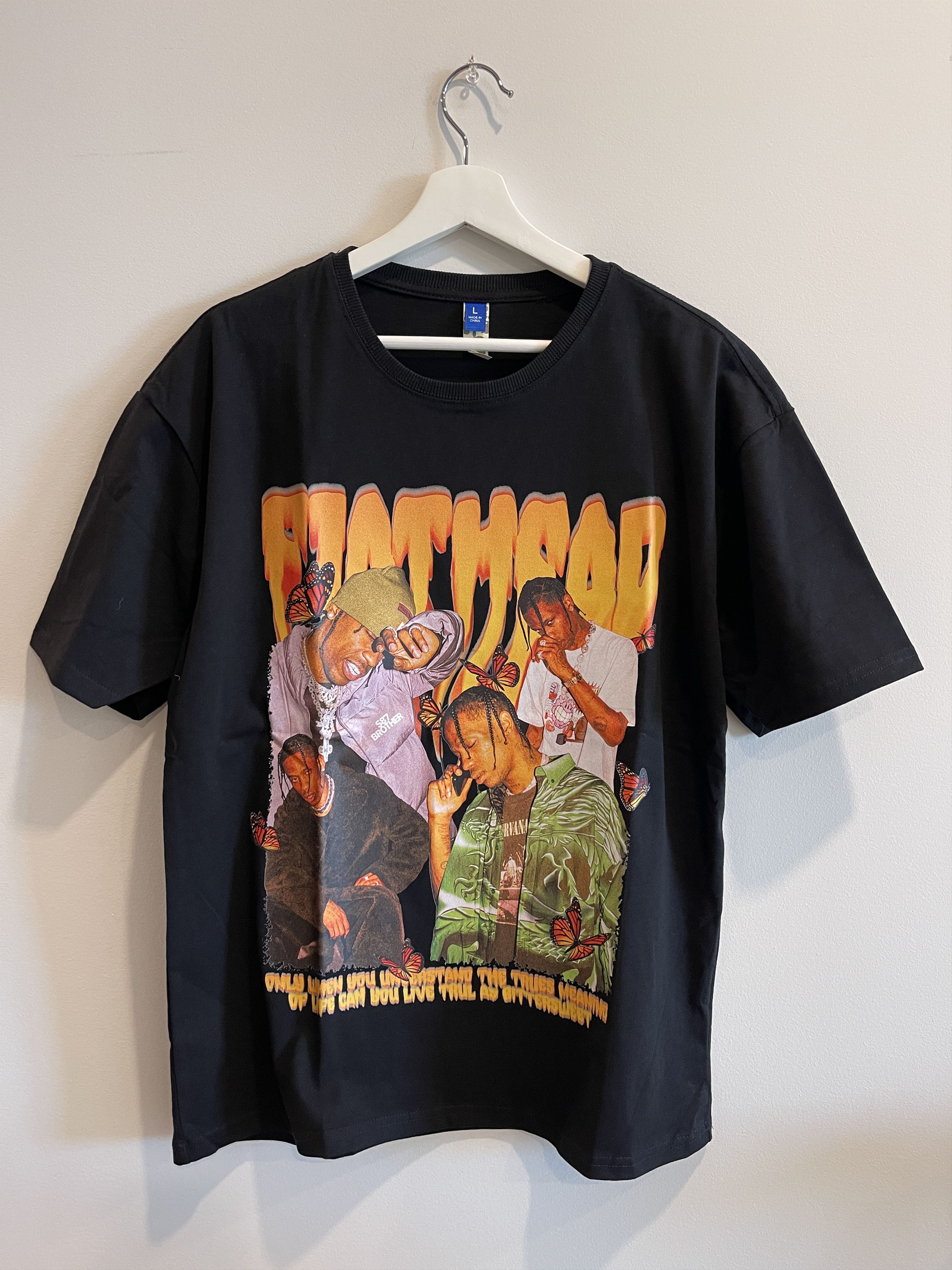 Japanese Brand - STEAL! Travis Scott La Flame Tee - 1