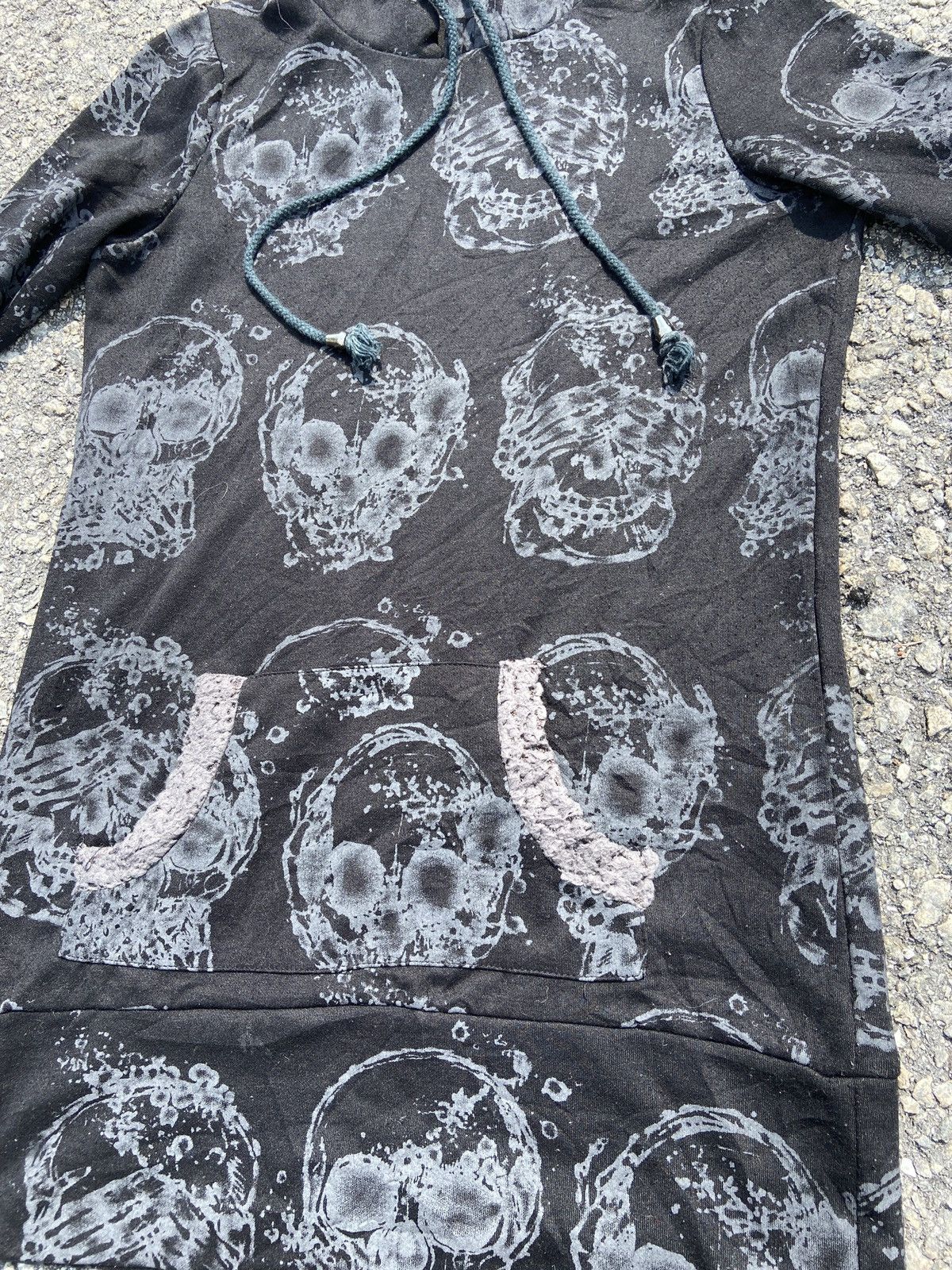 💥Vintage AOP Skull Hoodie - 6