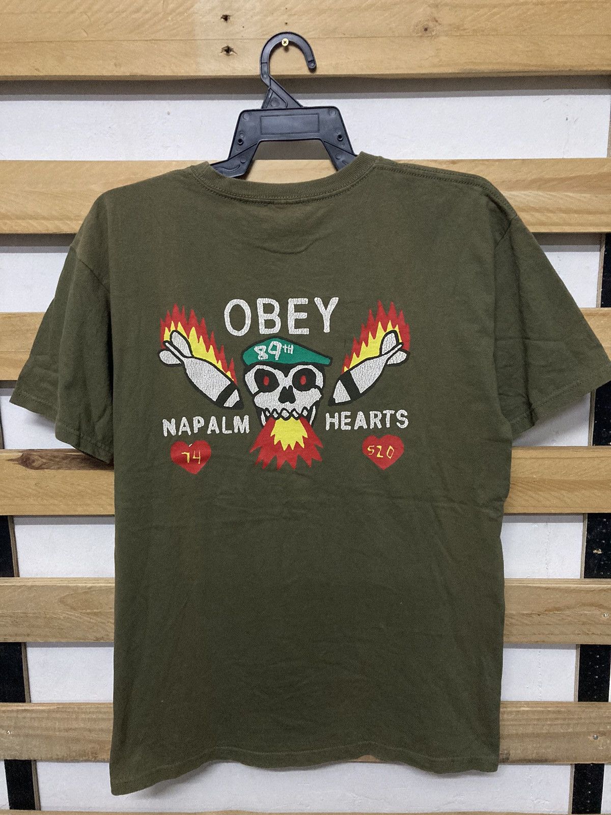Obey Napalm Heart T-shirt - 1