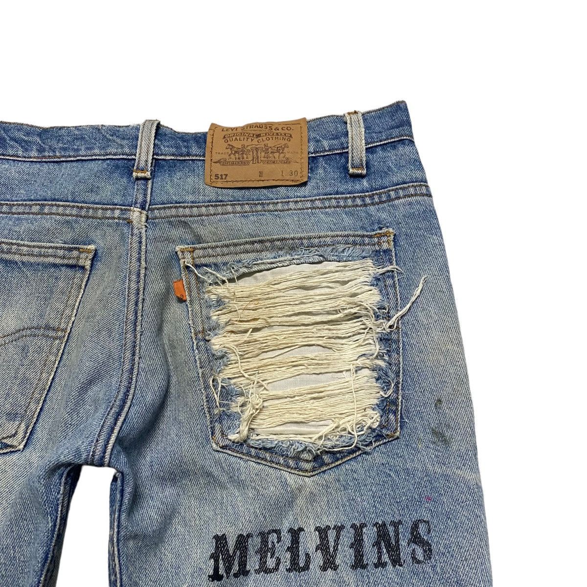 Levis Sample Thrashed Jeans Grunge Melvins - 13