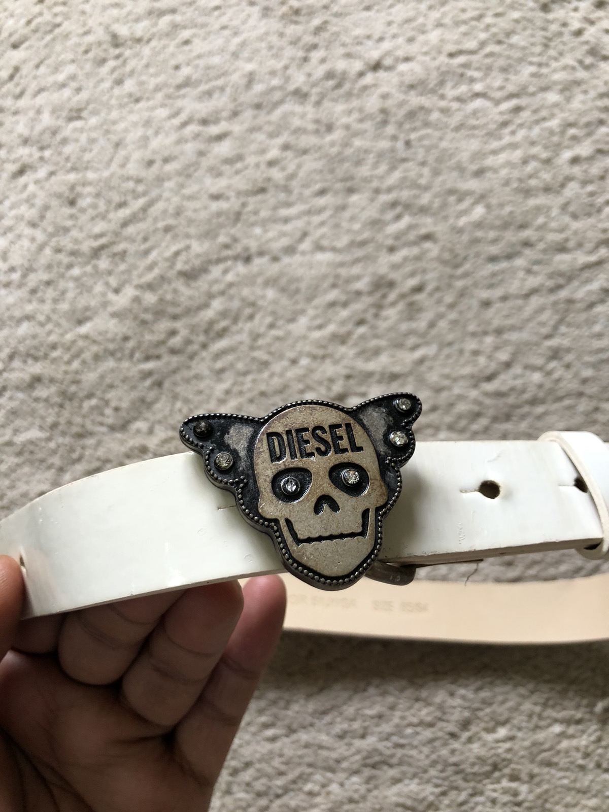 2000s Diesel Robot Skull Belt - 1