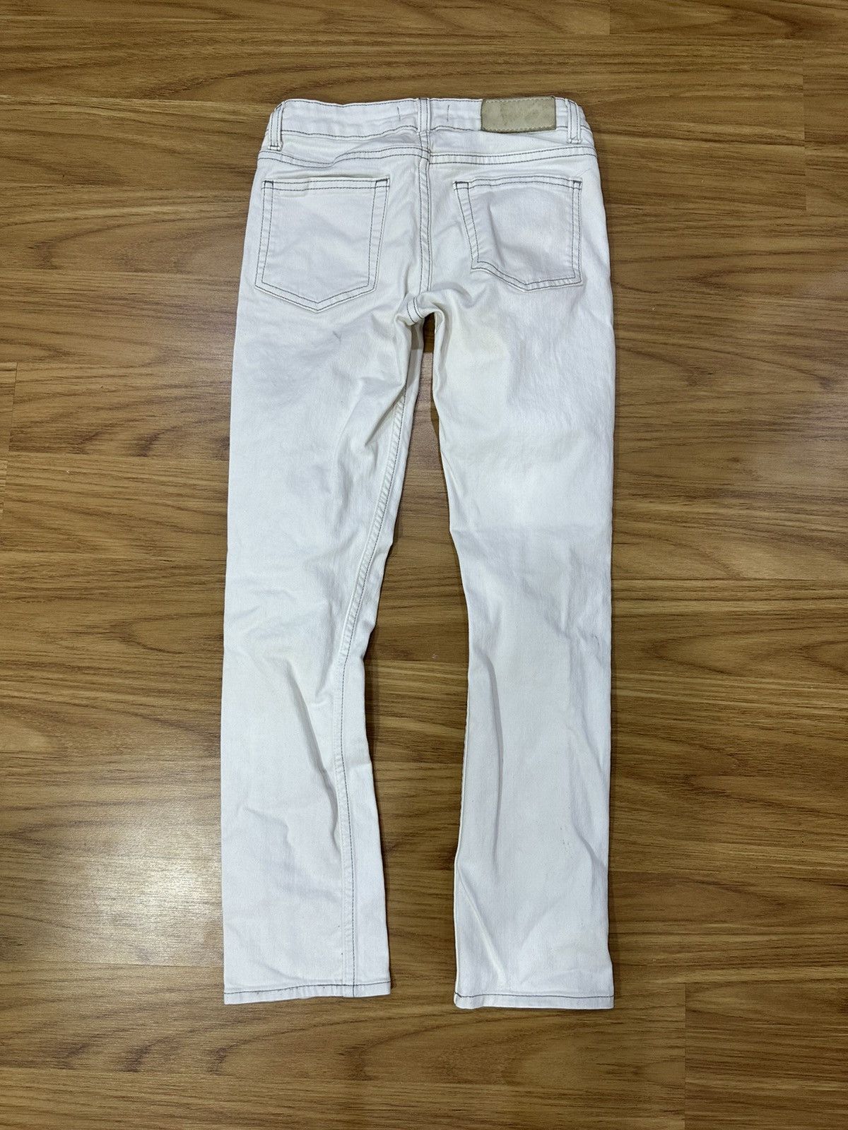 SS15 Acne Studios White Skinny Jeans - 14