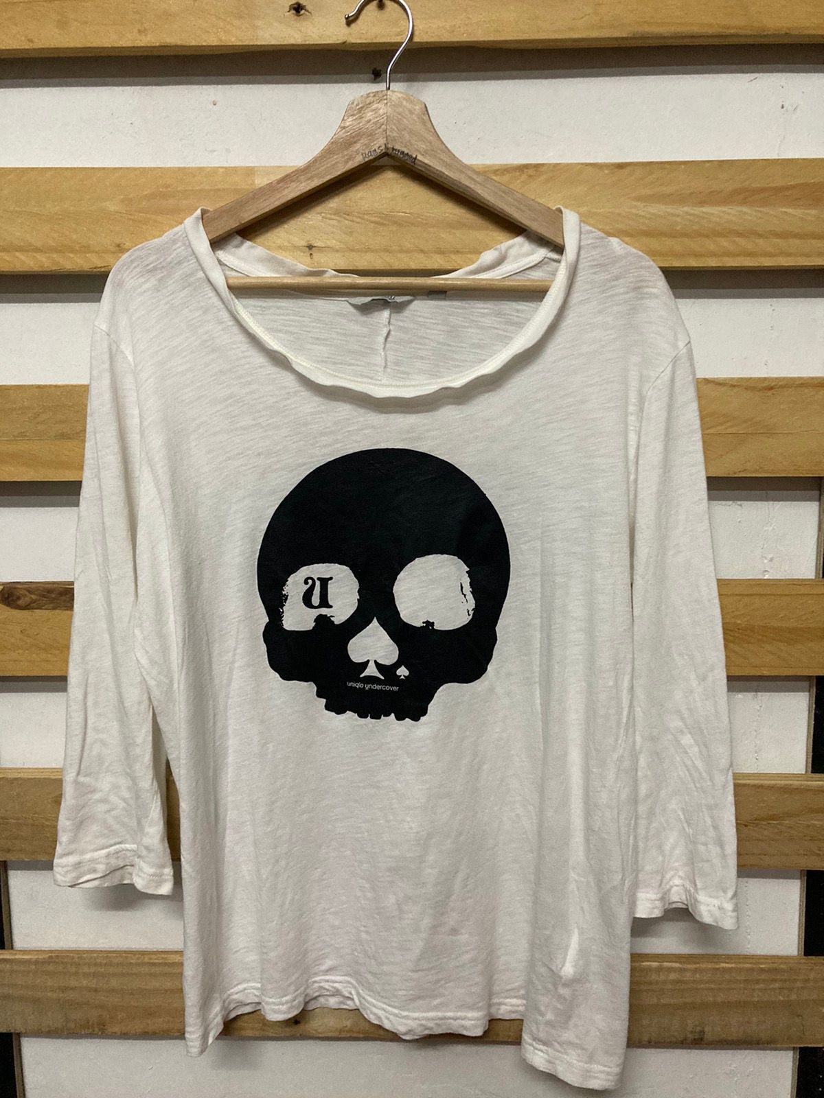 Uniqlo x Undercover Spade Skull LS Tshirt - 1