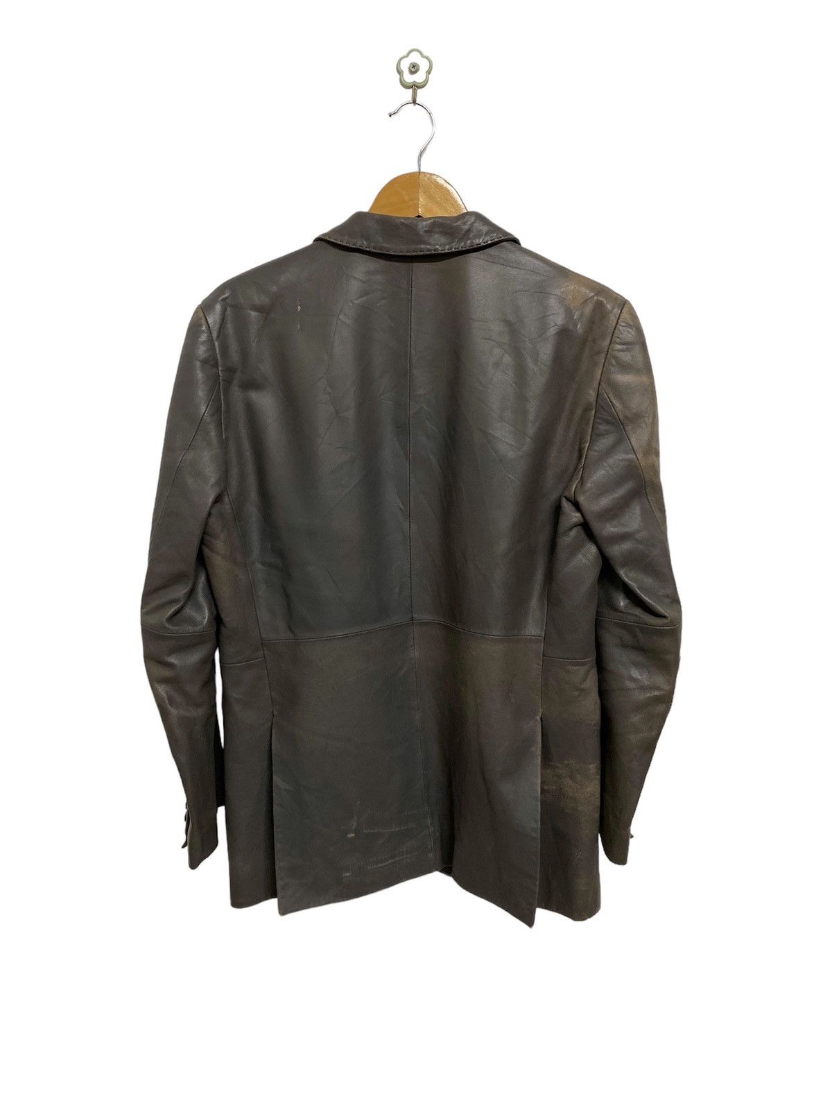 Cerruti 1881 Lambskin Leather Jacket - 5