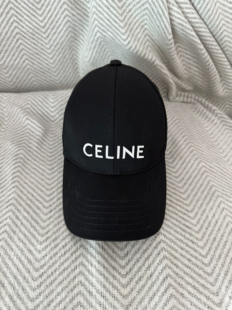 Celine black baseball cap - 1