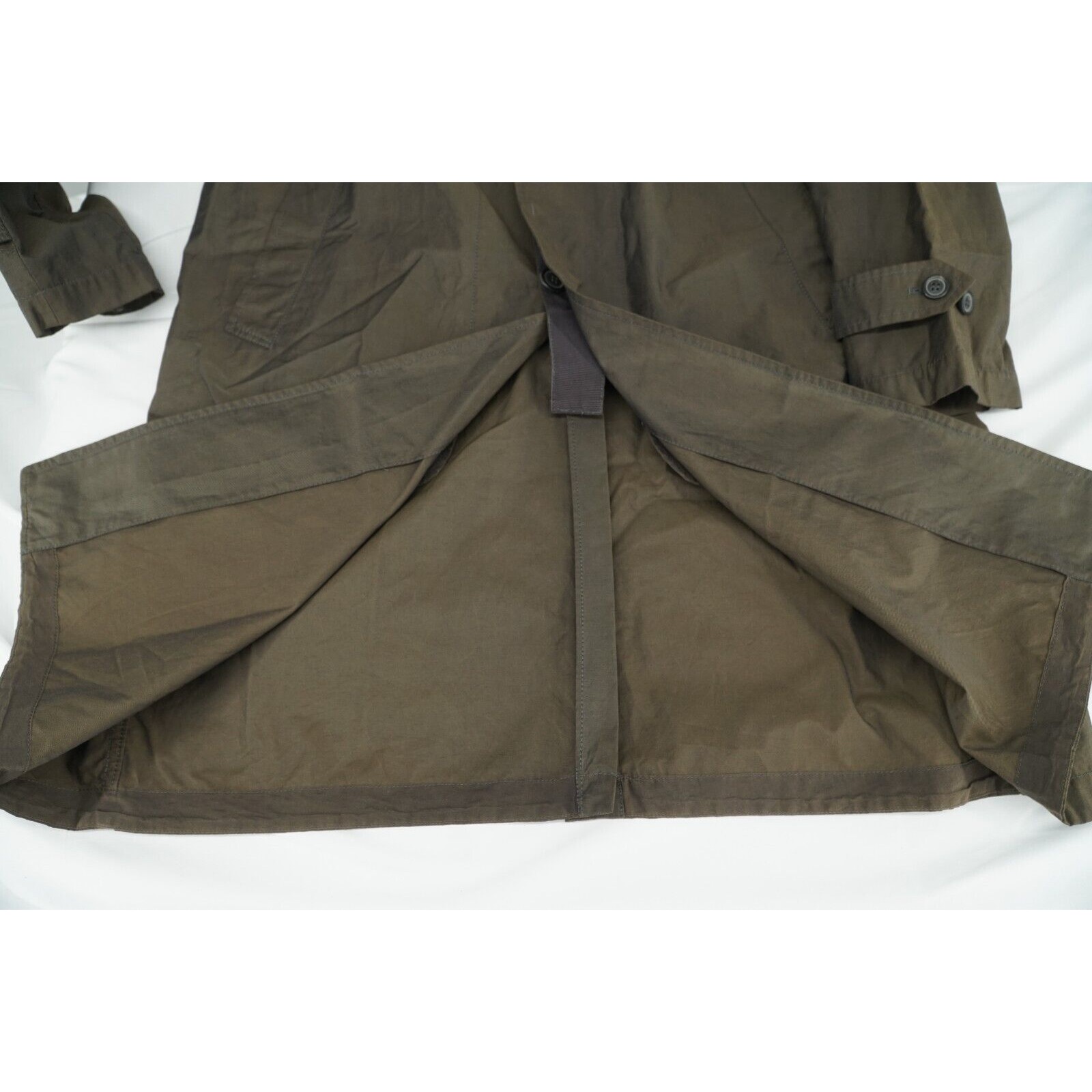 Lanvin Trench Coat Brown Iridescent - Sz 50 - 17