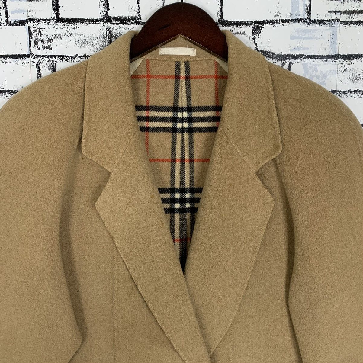 Vintage Burberry Nova Check Wool Jacket - 2