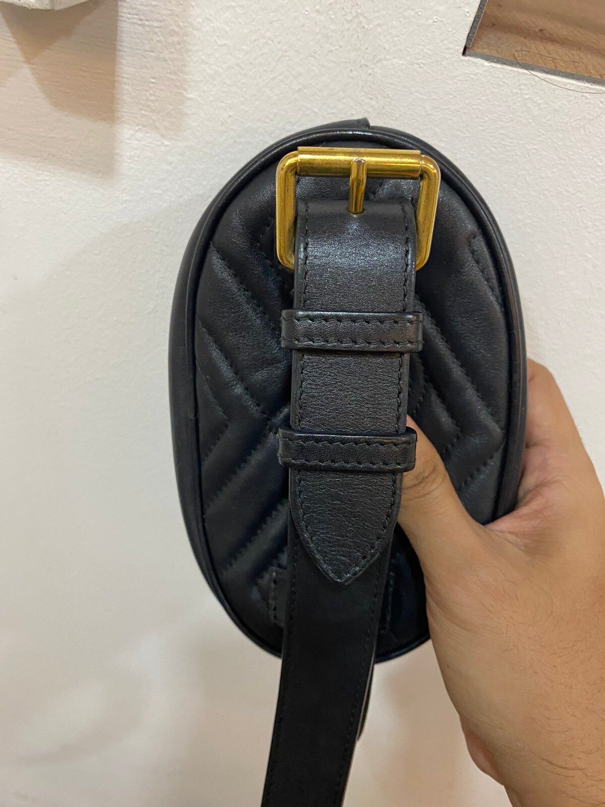 Authentic Gucci Marmont Belt Bag - 6