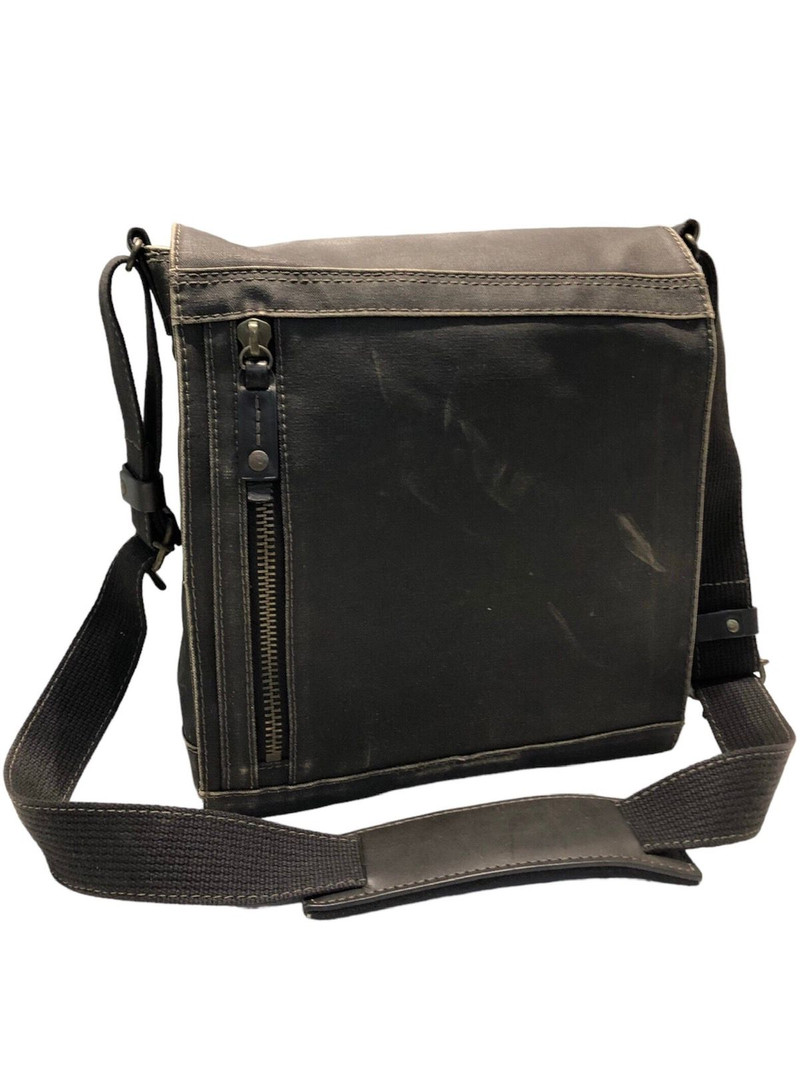 Vintage Waxed Takeo Kikuchi By Porter Crossbody Bag - 1