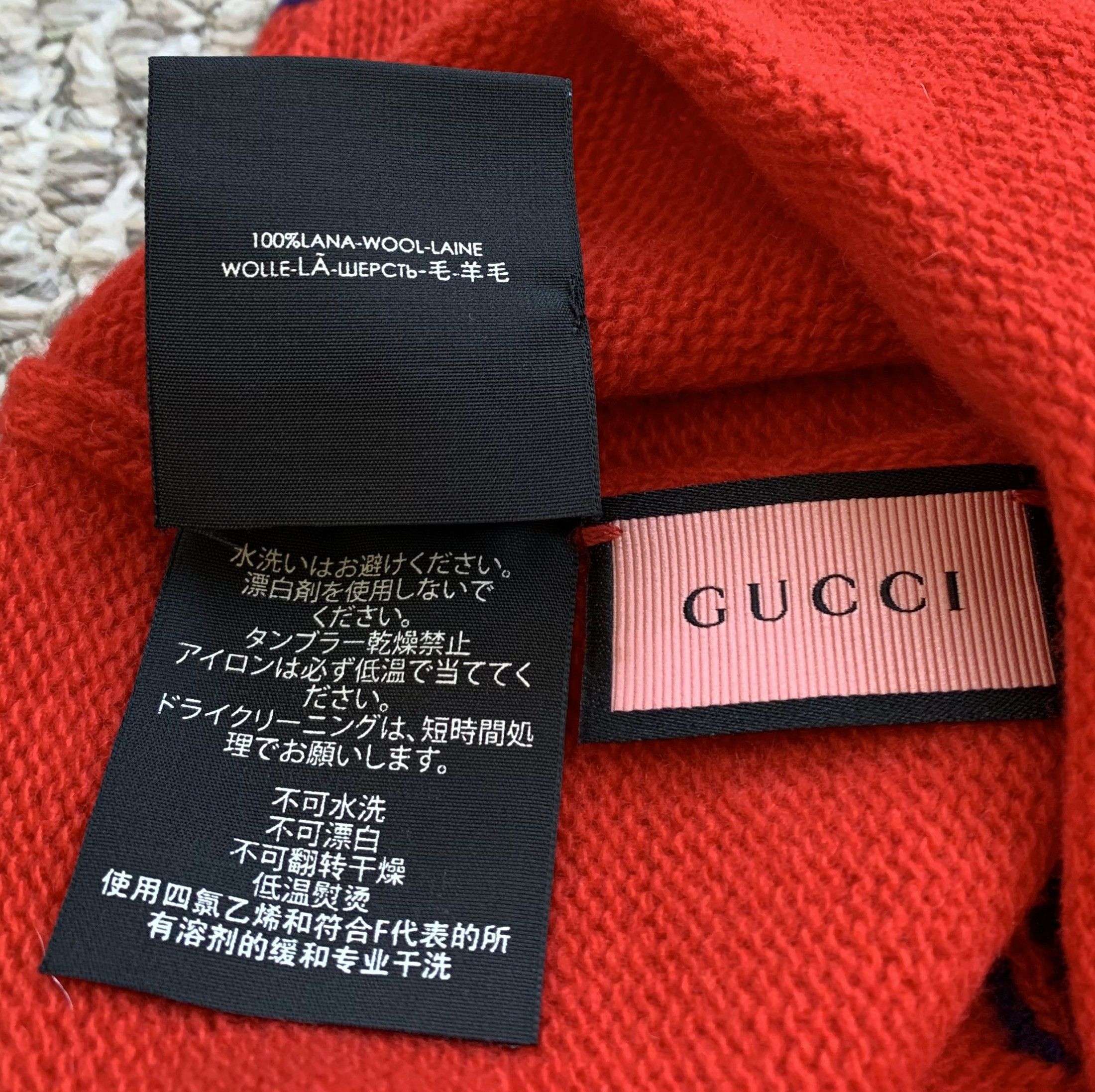 F/W 2016 Gucci "GucciGhost" Beanie Hat - 4