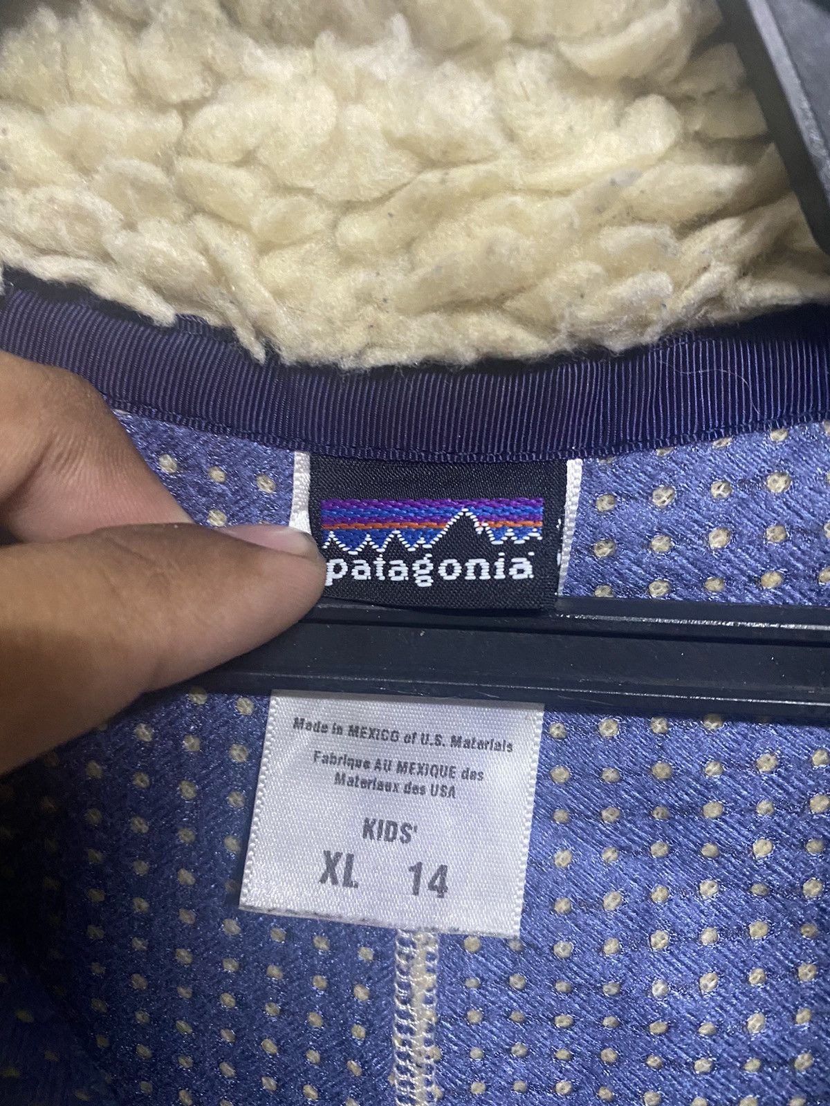 Vintage Patagonia Retro-X Deep Pile Fleece Jacket - 4