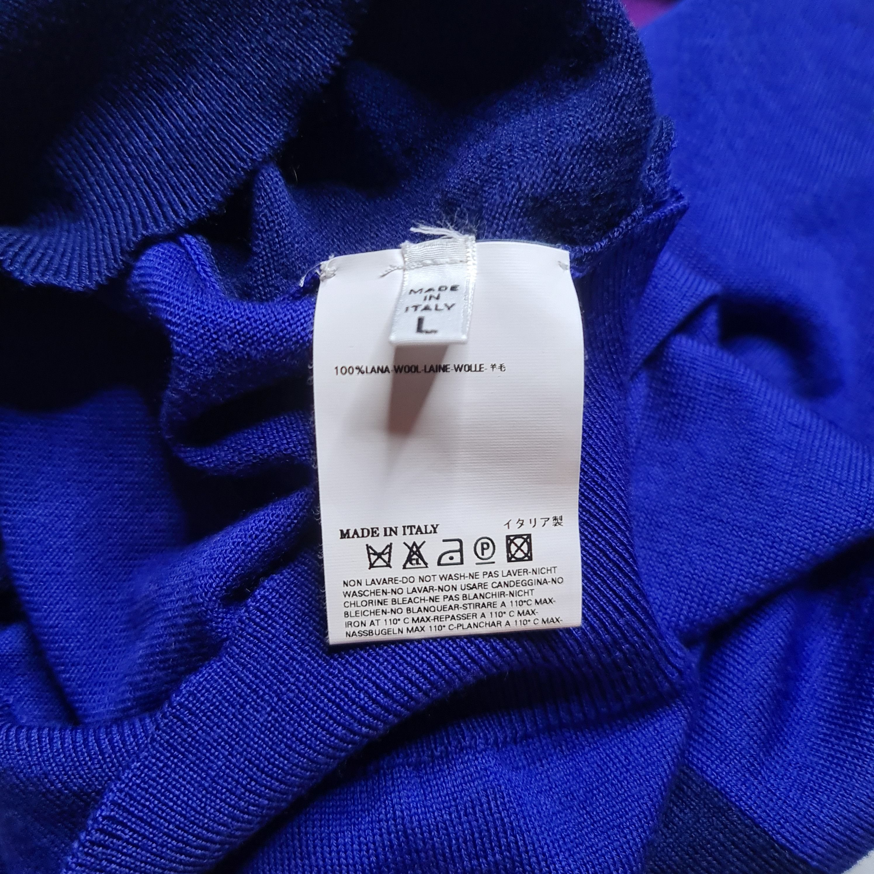 Margiela Line 10 - AW08 Colorblock Wool Sweater - 5