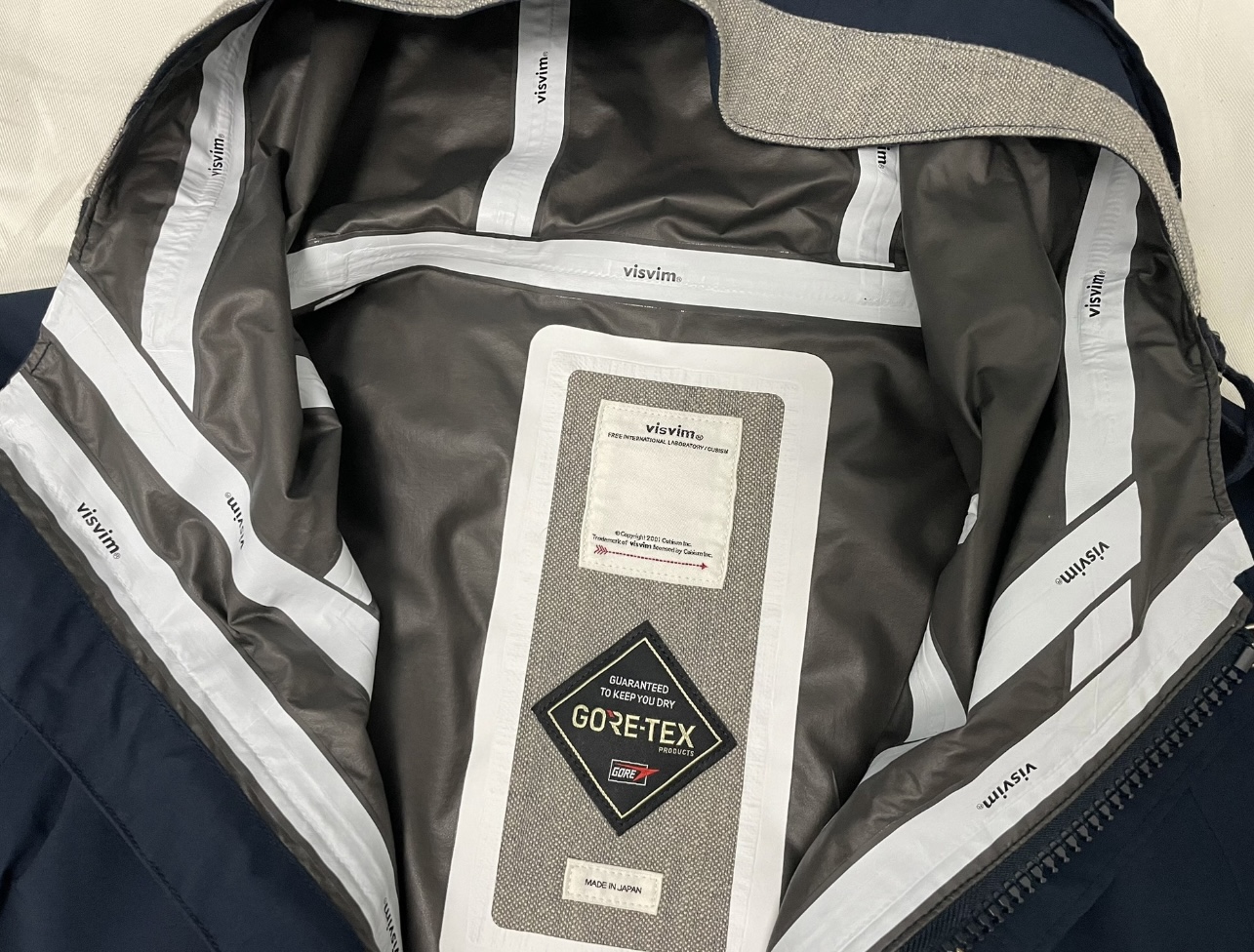 visvim NOMAD JKT 2.5L NAVY | ubvintage | REVERSIBLE