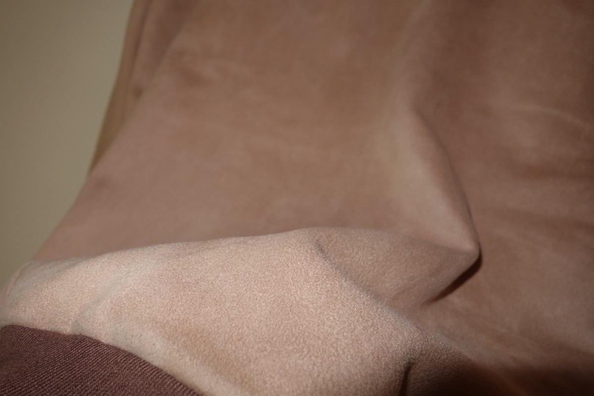 The Rated Company - Alton Varsity Jacket - Tan (Suede Bomber) - 8