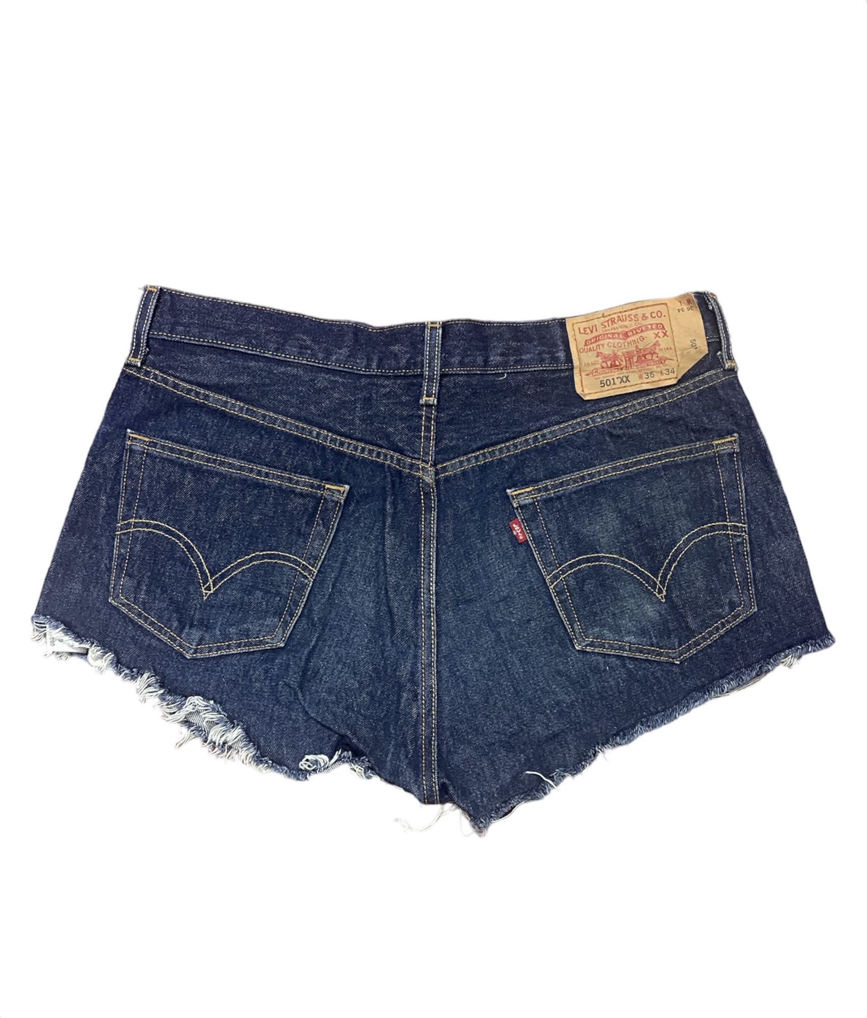 Vintage 90s 501 xx levis cropped jeans  - 2