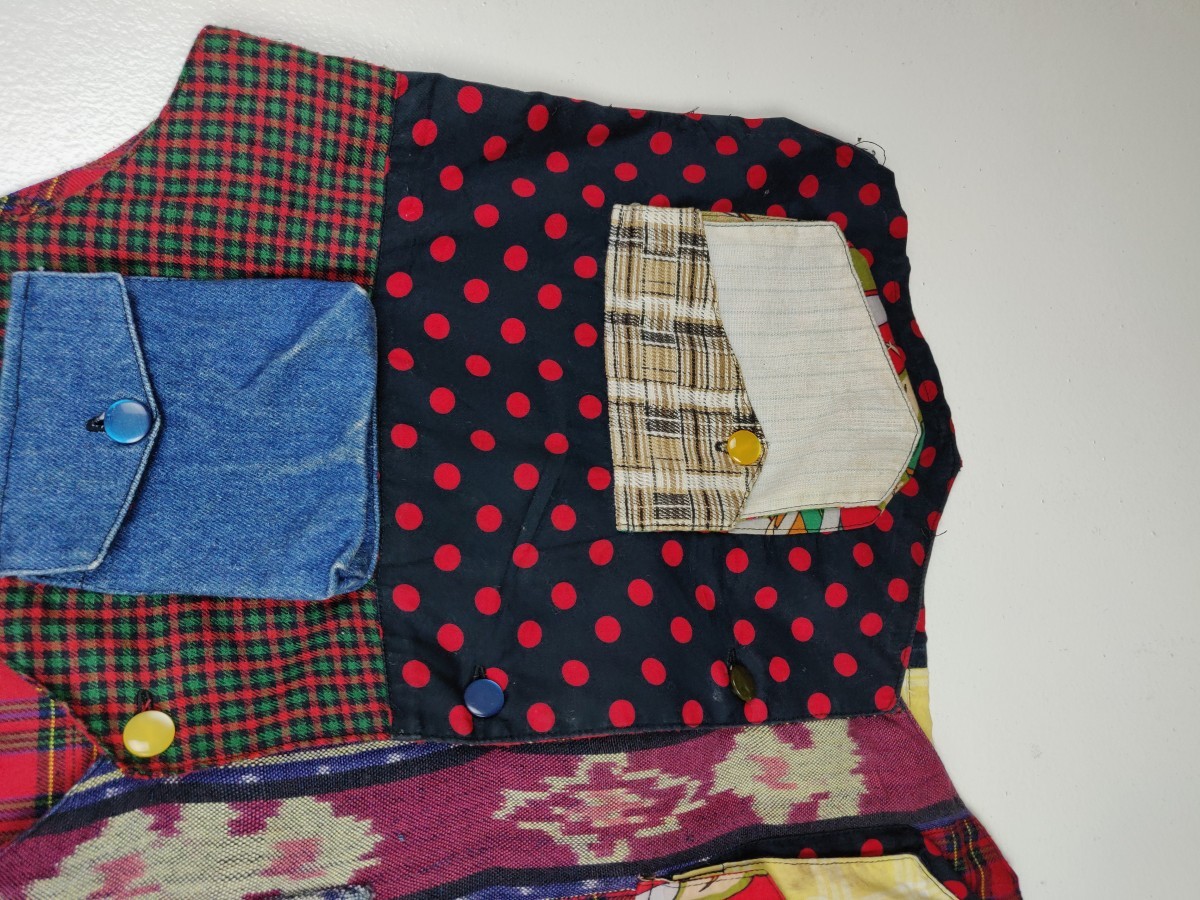Cross Colours - Ambition Japan Custom Patchwork Reconstruct Vest Jacket - 5