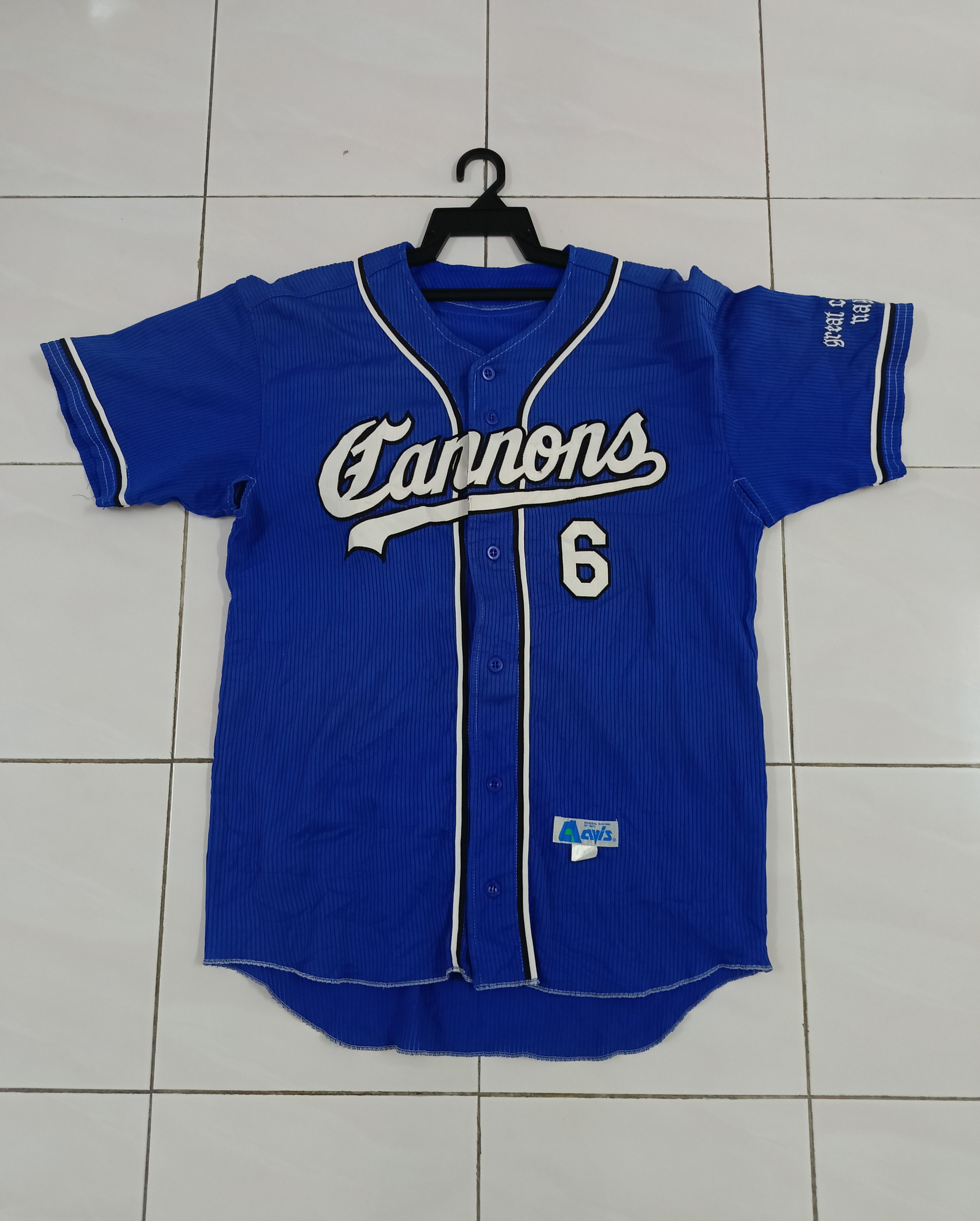 Vintage - Vtg MLB Great Nagoya Cannons Team Jersey - 1