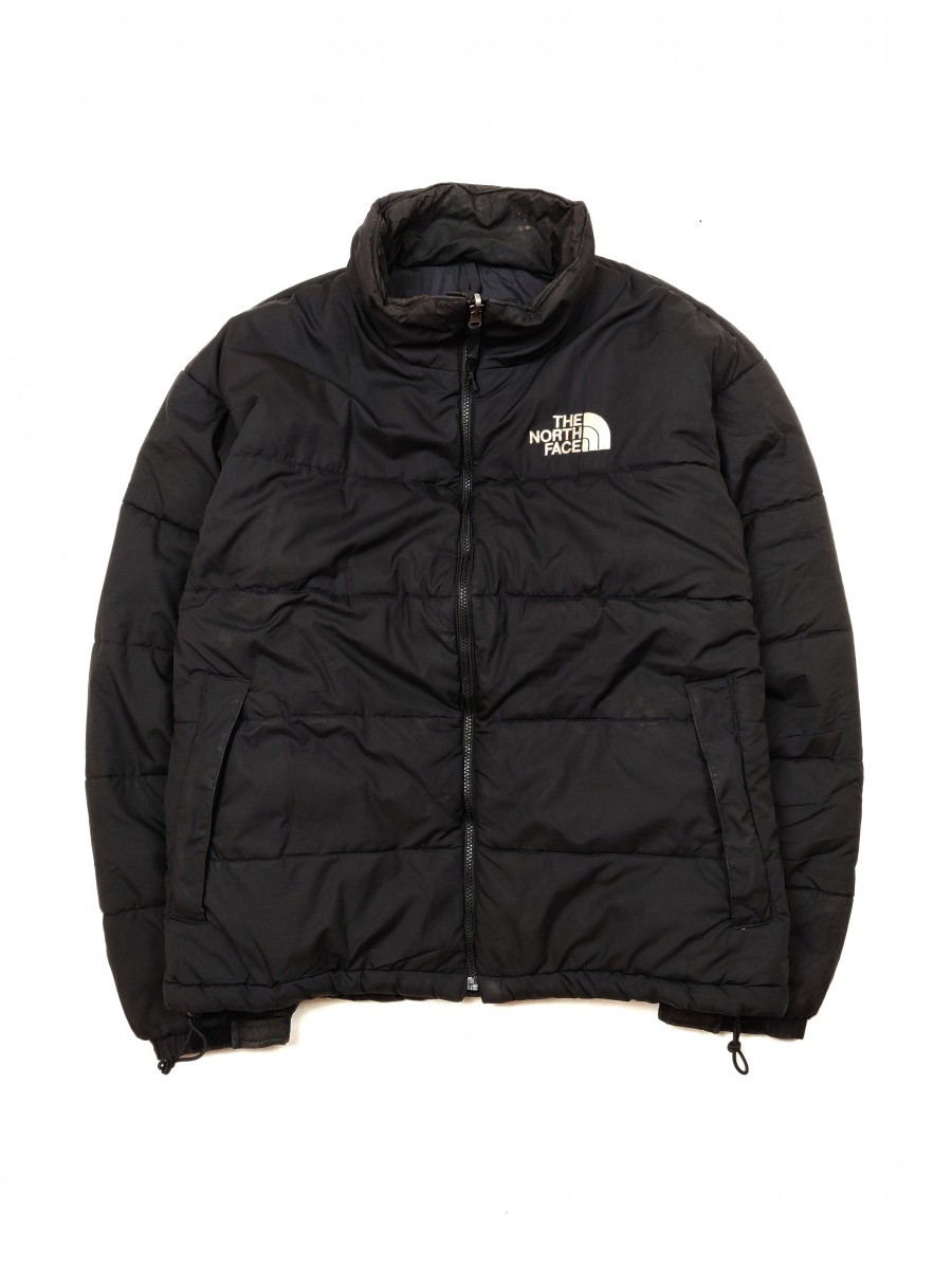 Black - Vintage Puffer Jacket - 1