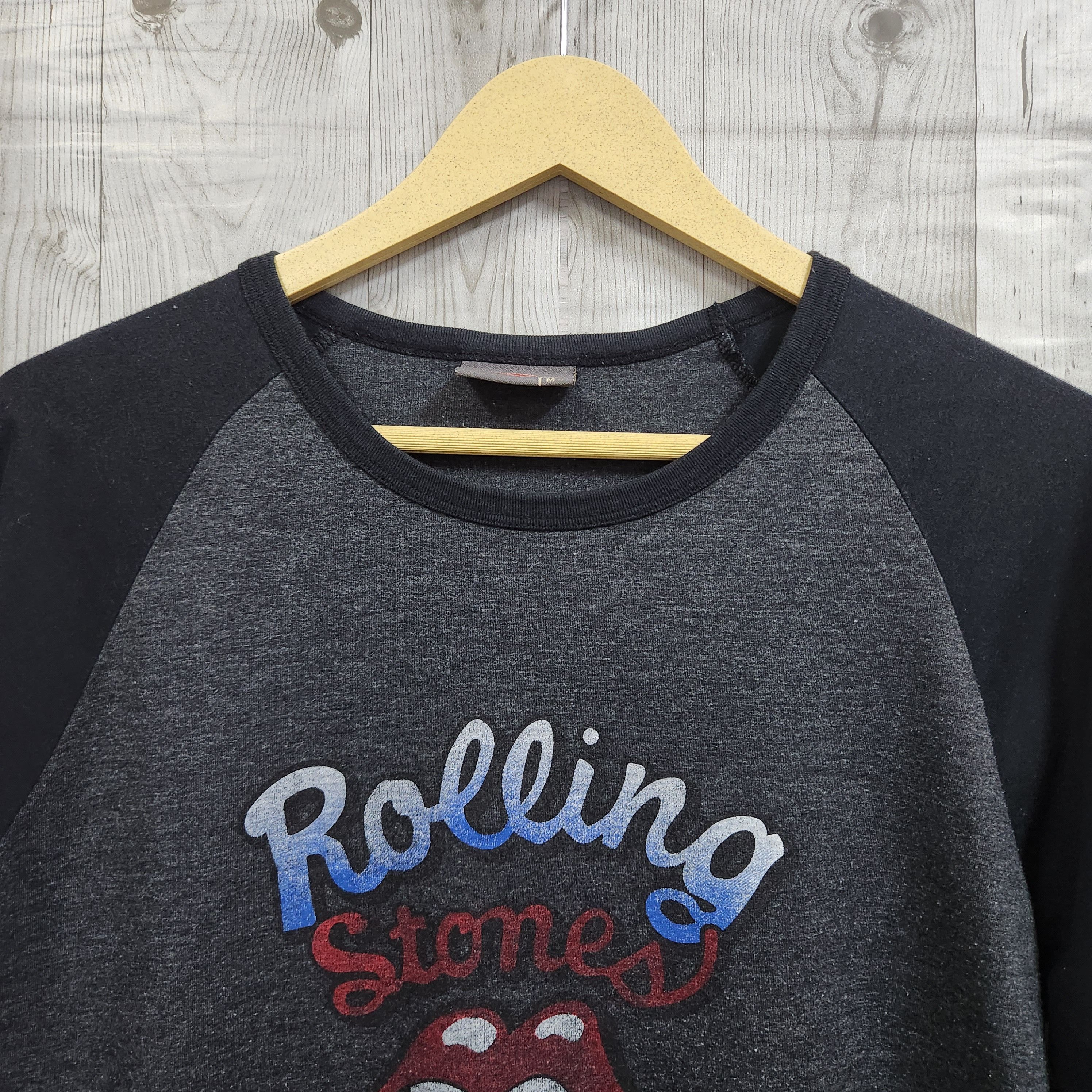 Vintage 2005 The Rolling Stones Boot Leg Raglan TShirt - 15