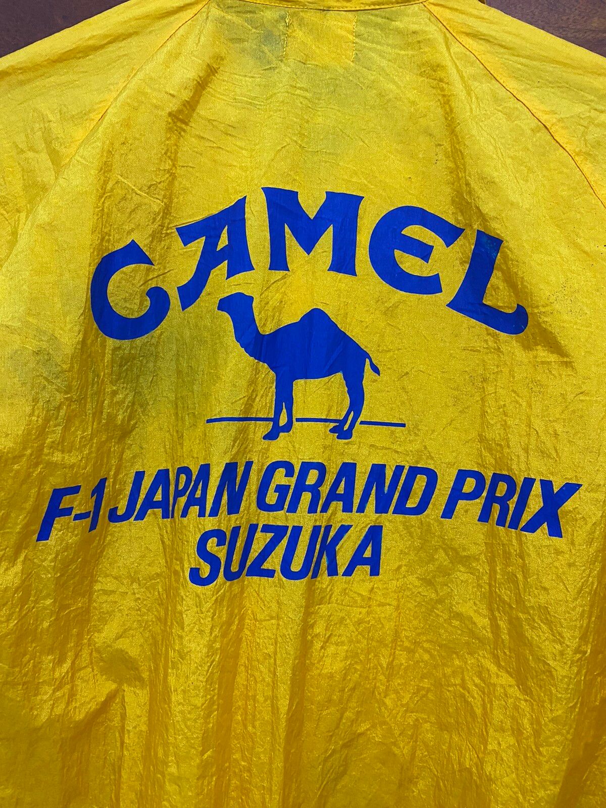 RARE🔥VINTAGE CAMEL LOTUS HONDA RACING TEAM F1 JAPAN JACKET - 4