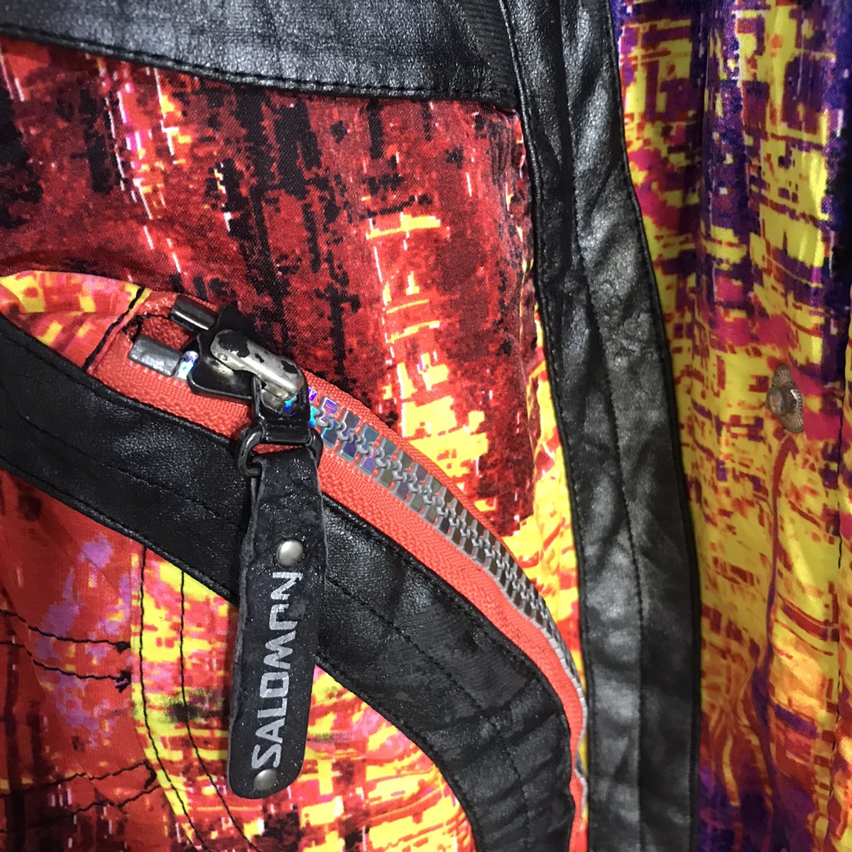 Salomon multicolour unisex ski jacket medium size - 5