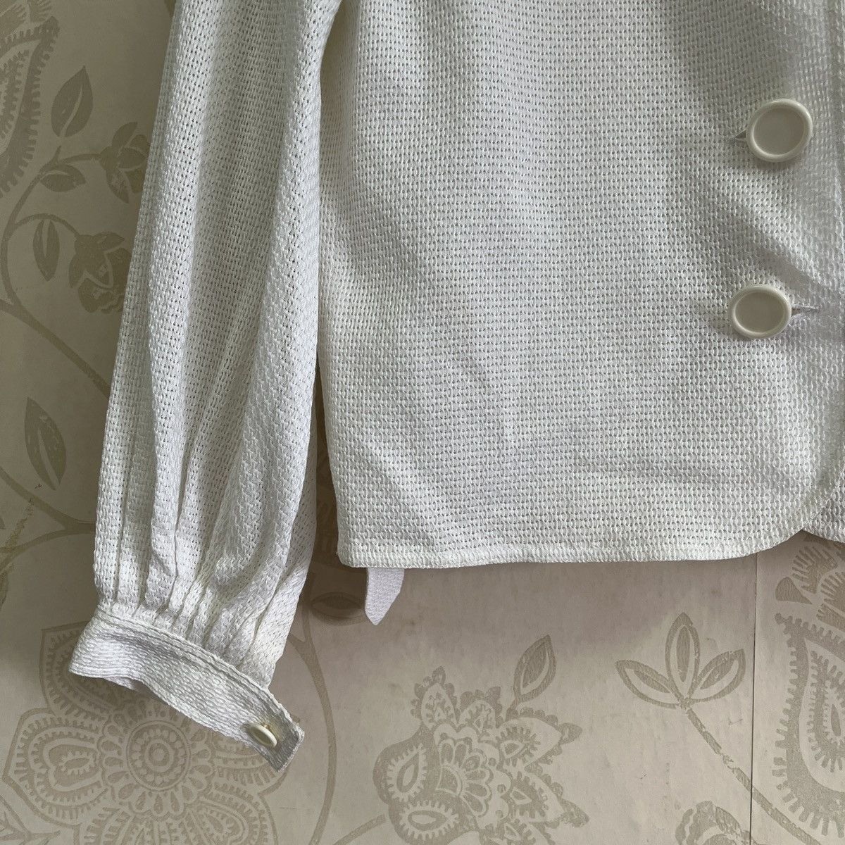 Gently Used Vintage Christian Dior Blouse Size M - 7
