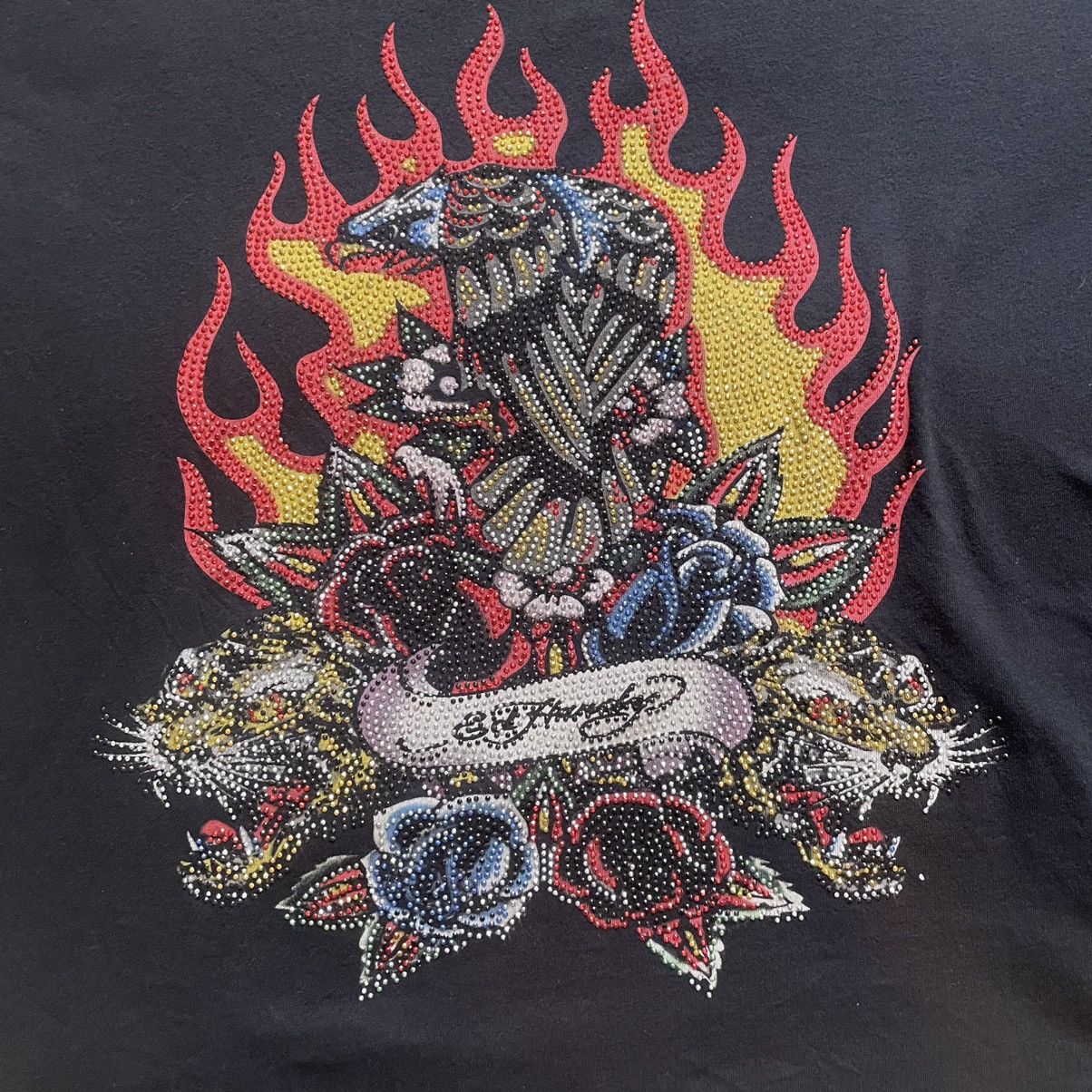 Vintage - Ed hardy fire hawk tee 🔥 - 5