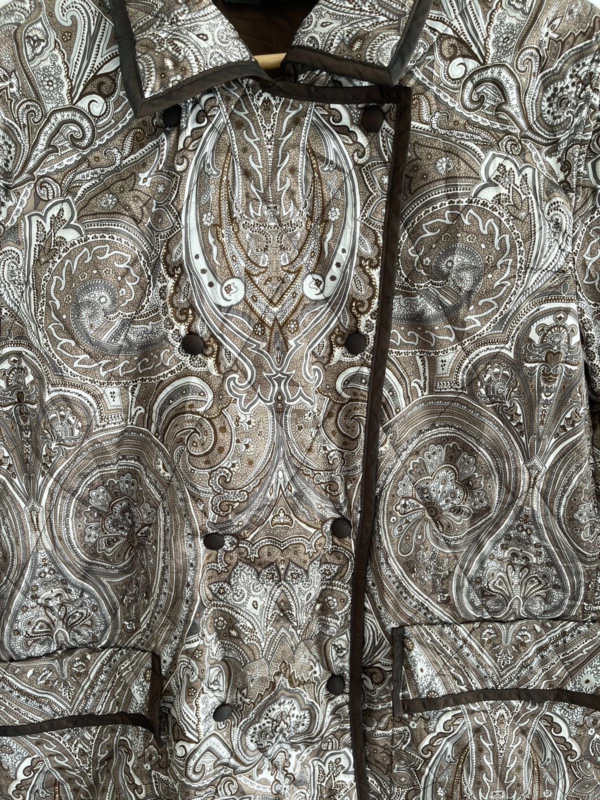 Escada paisley light long jacket - 10