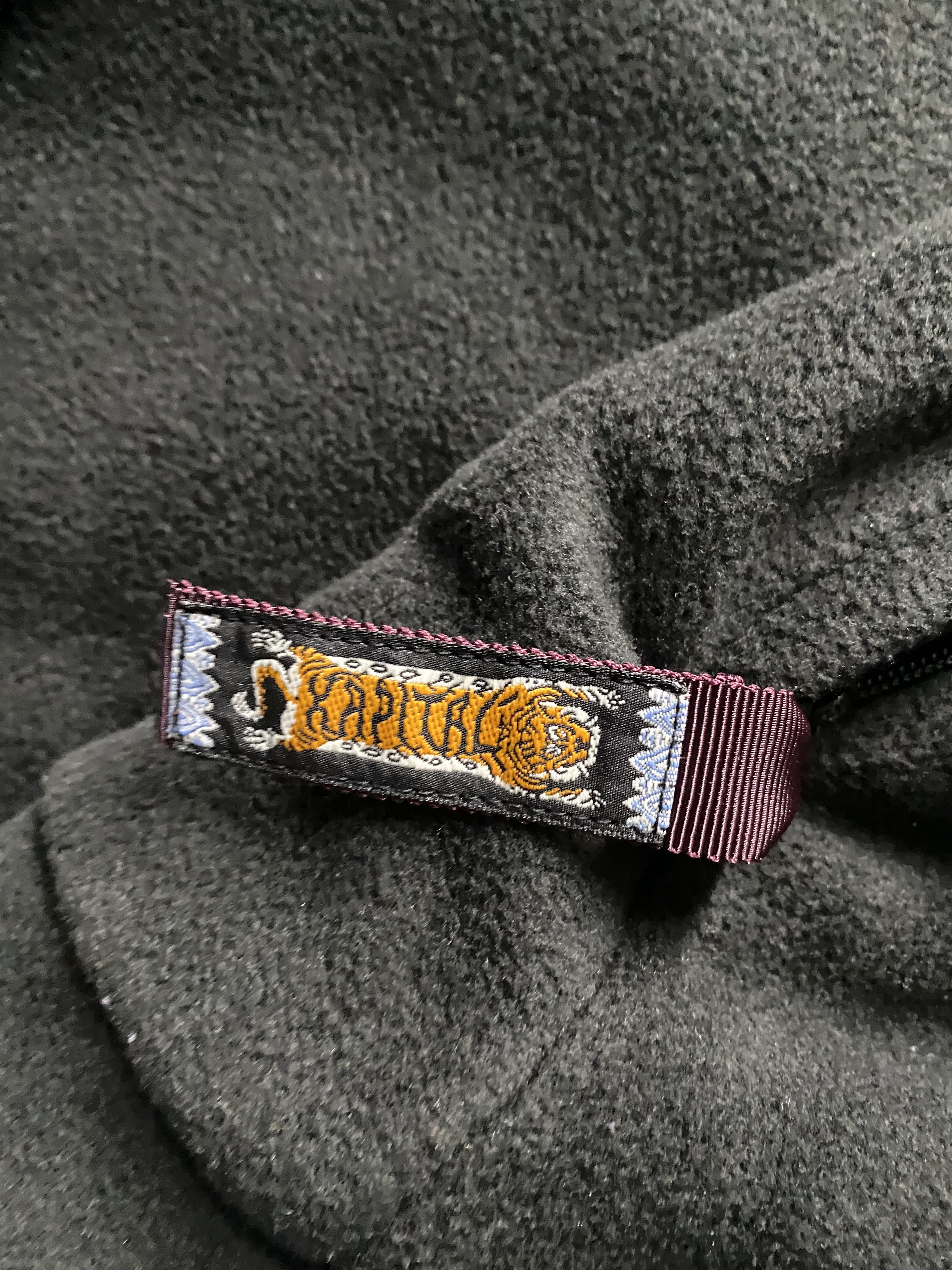 Kapital Reverse Fleece Big Highneck Sweatshirt, Black, Size 3 - 3