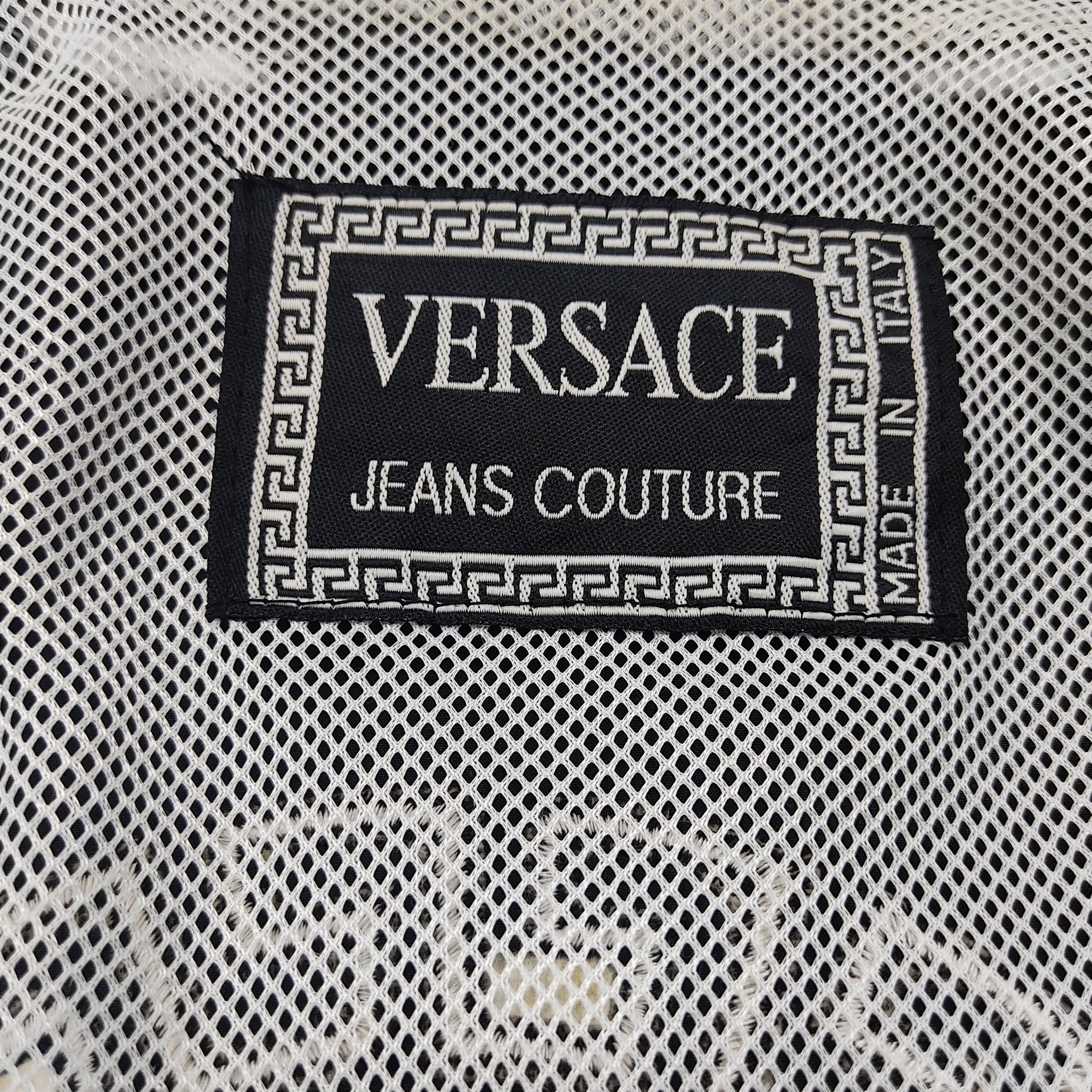 Vintage - Versace Jeans Couture Medusa Big Logo Zipper Jacket - 15