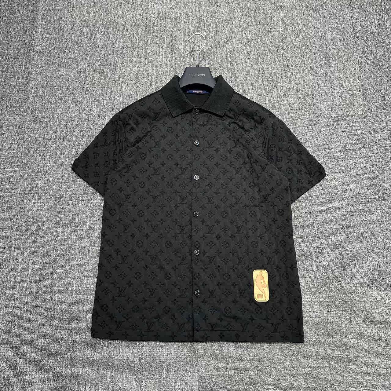 Louis Vuitton LV NBA Full Monogram Print Shirt - 1