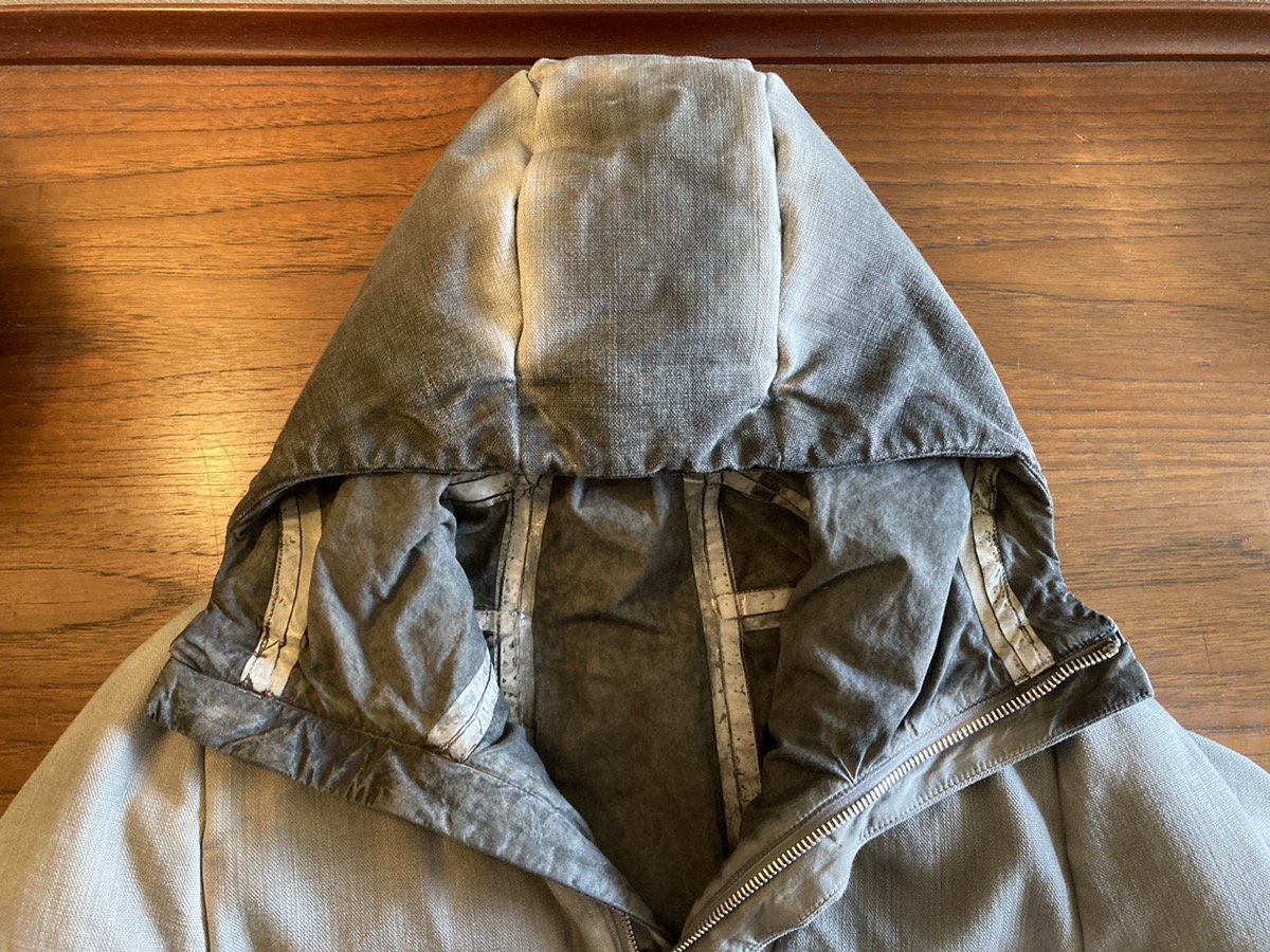 Reversible Patina Grey Padded Coat2 - 7