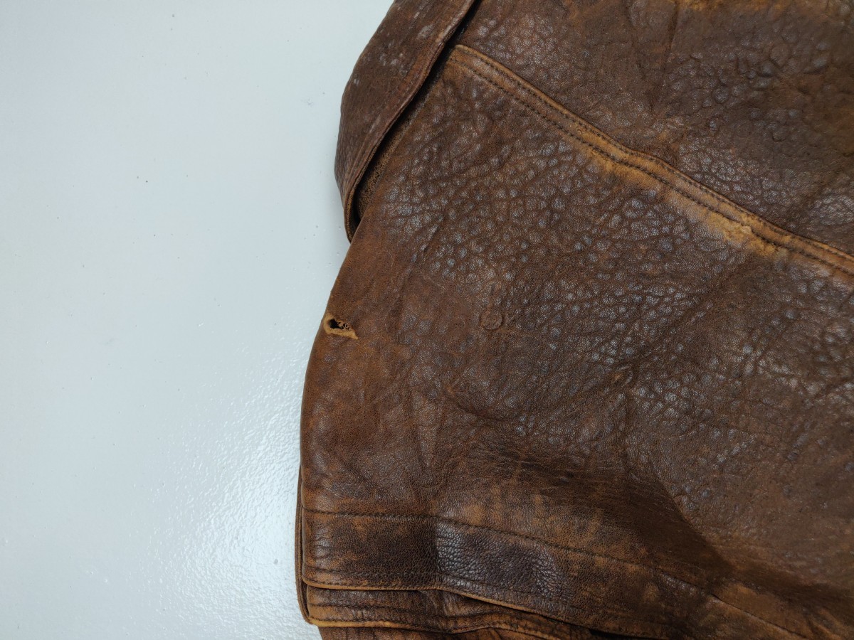 Leather Jacket - Wind Armor Sheep Skin Leather Heavy Jacket Outerwear - 10