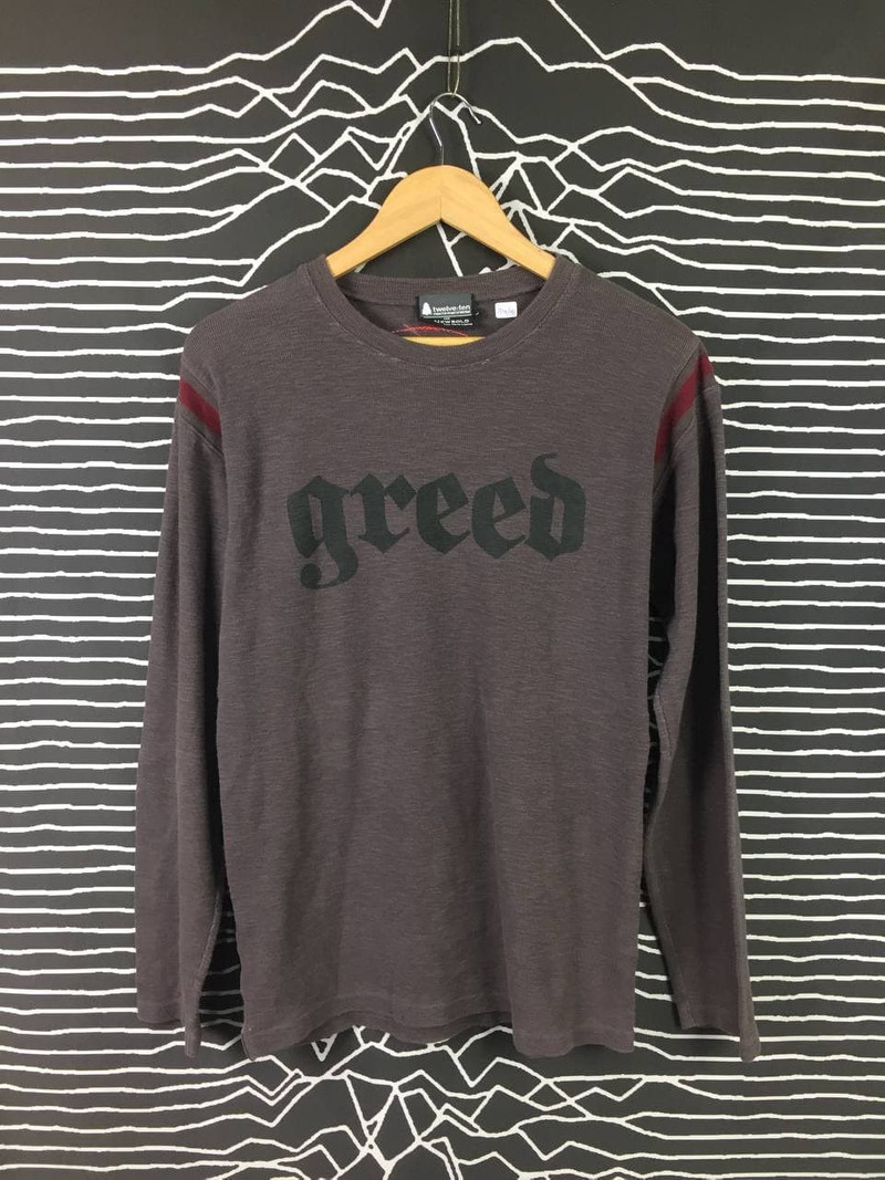 twelve:ten x R.Newbold Paul Smith 'Greed' Longsleeve Tee - 1