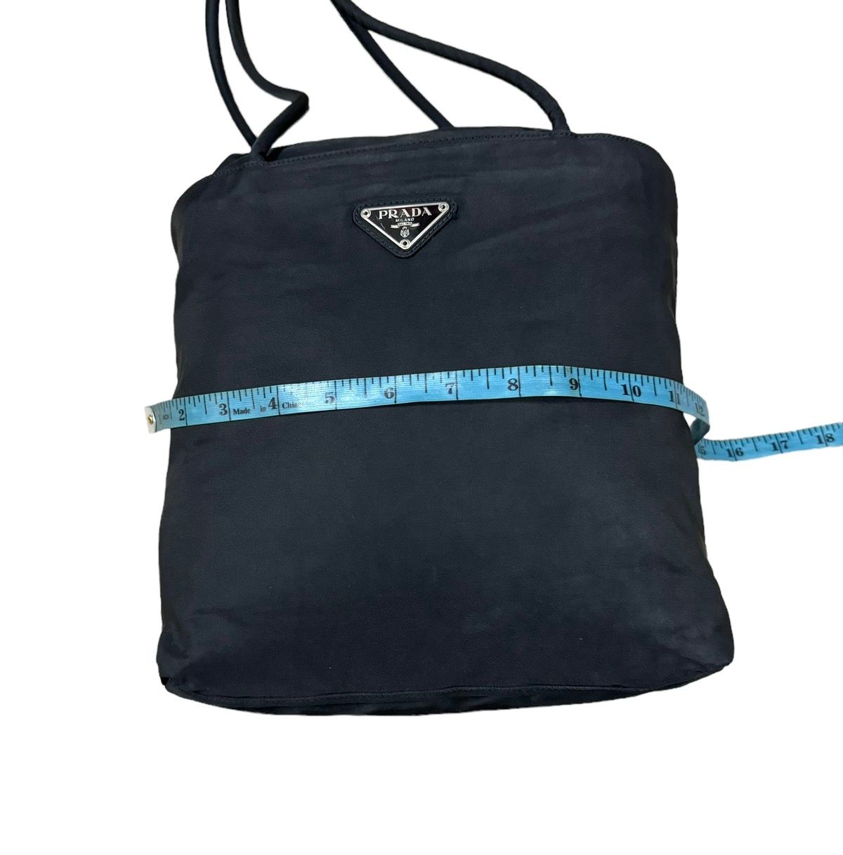 Authentic🔥Prada Tessuto Black Nylon Tote Bags - 17