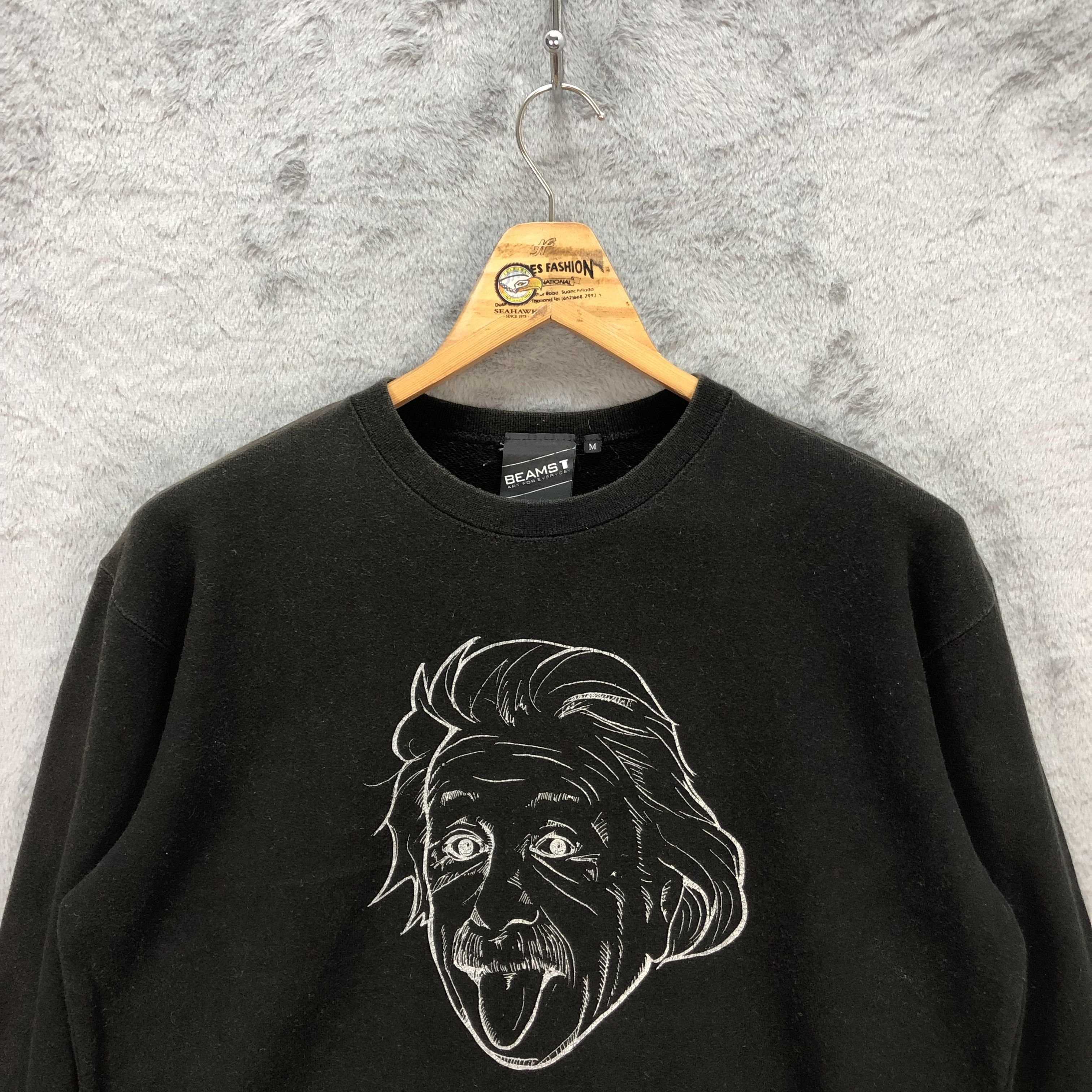 Beams Albert Einstein Theory Of Relativity Sweater #1060-43 - 2