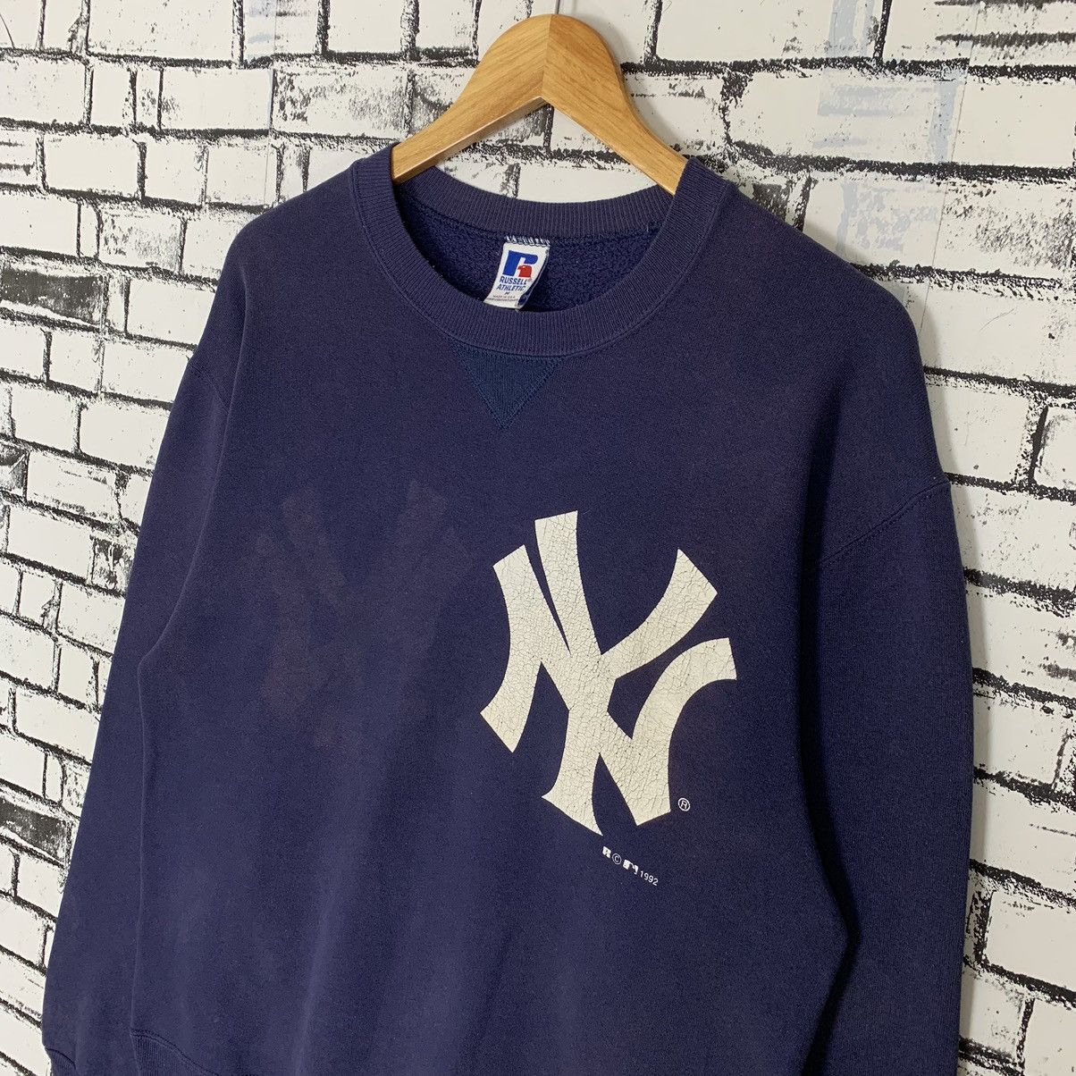 Vintage 90s Russell Newyork Yankees Sweatshirt - 3