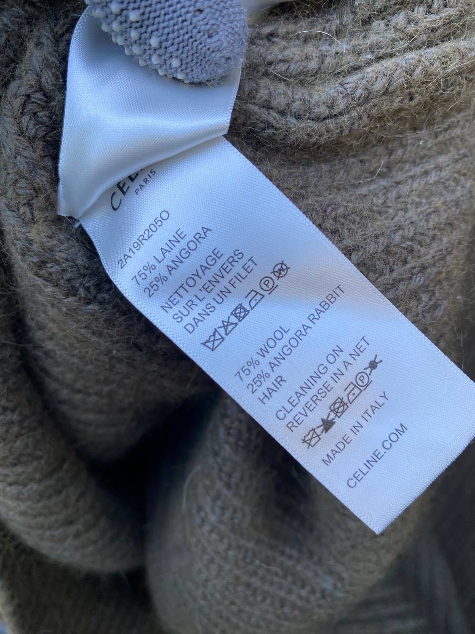 AW21 Celine Baggy Knitwear - 2