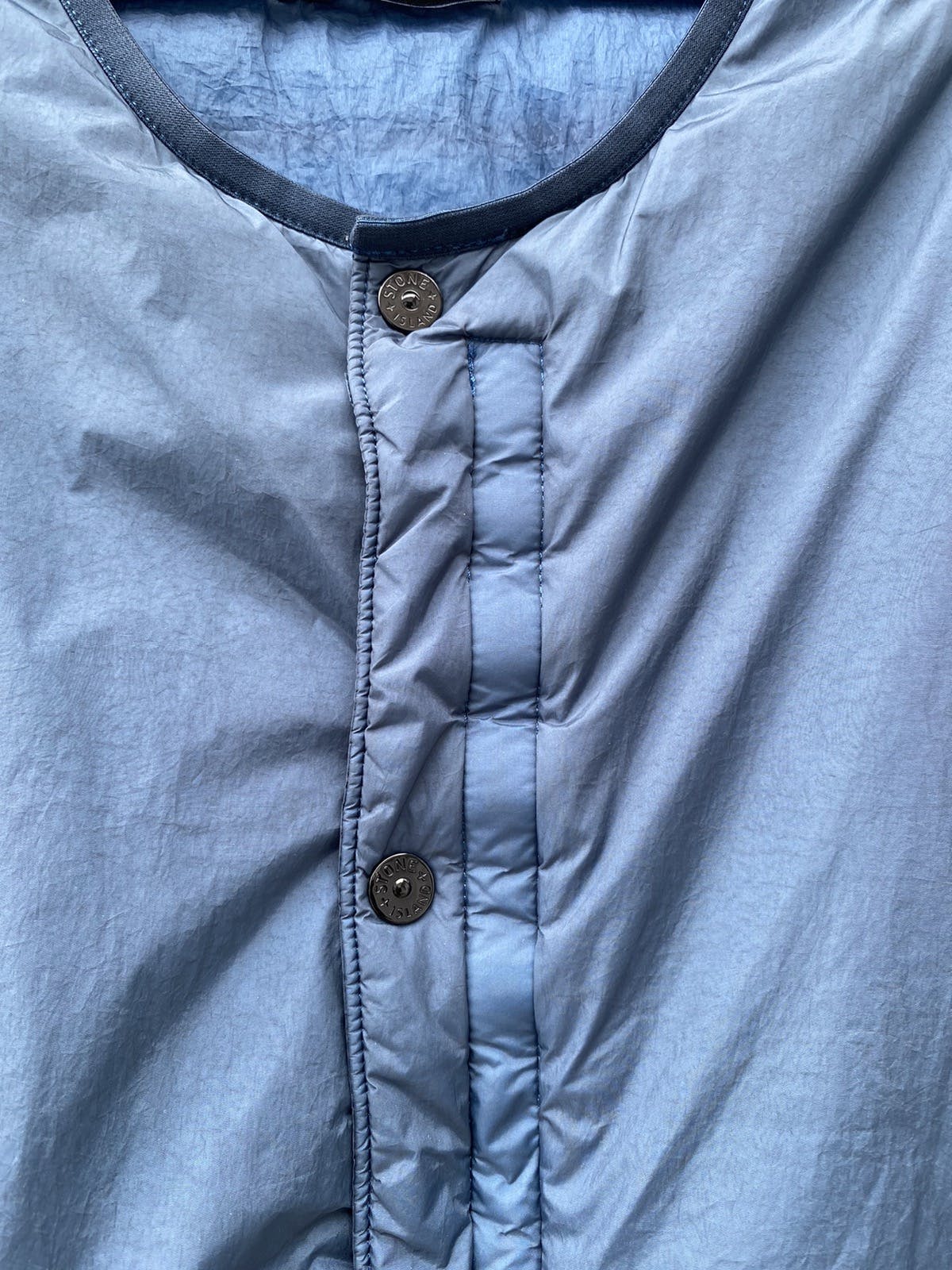 STONE ISLAND garment dyed crinkle reps ny blouson jacket - 2