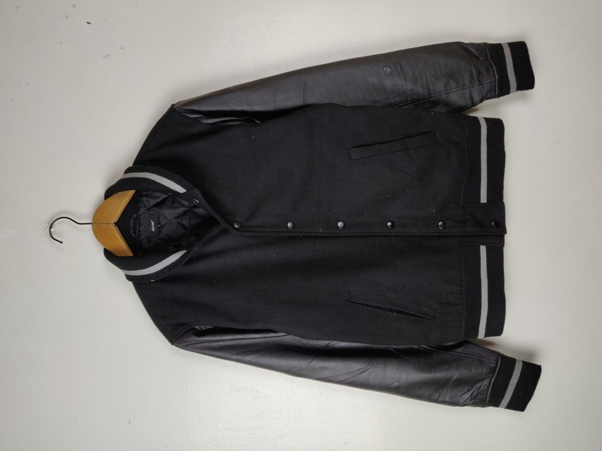 Japanese Brand - Geleone Japan Black Jacket Tops Streetwear - 2