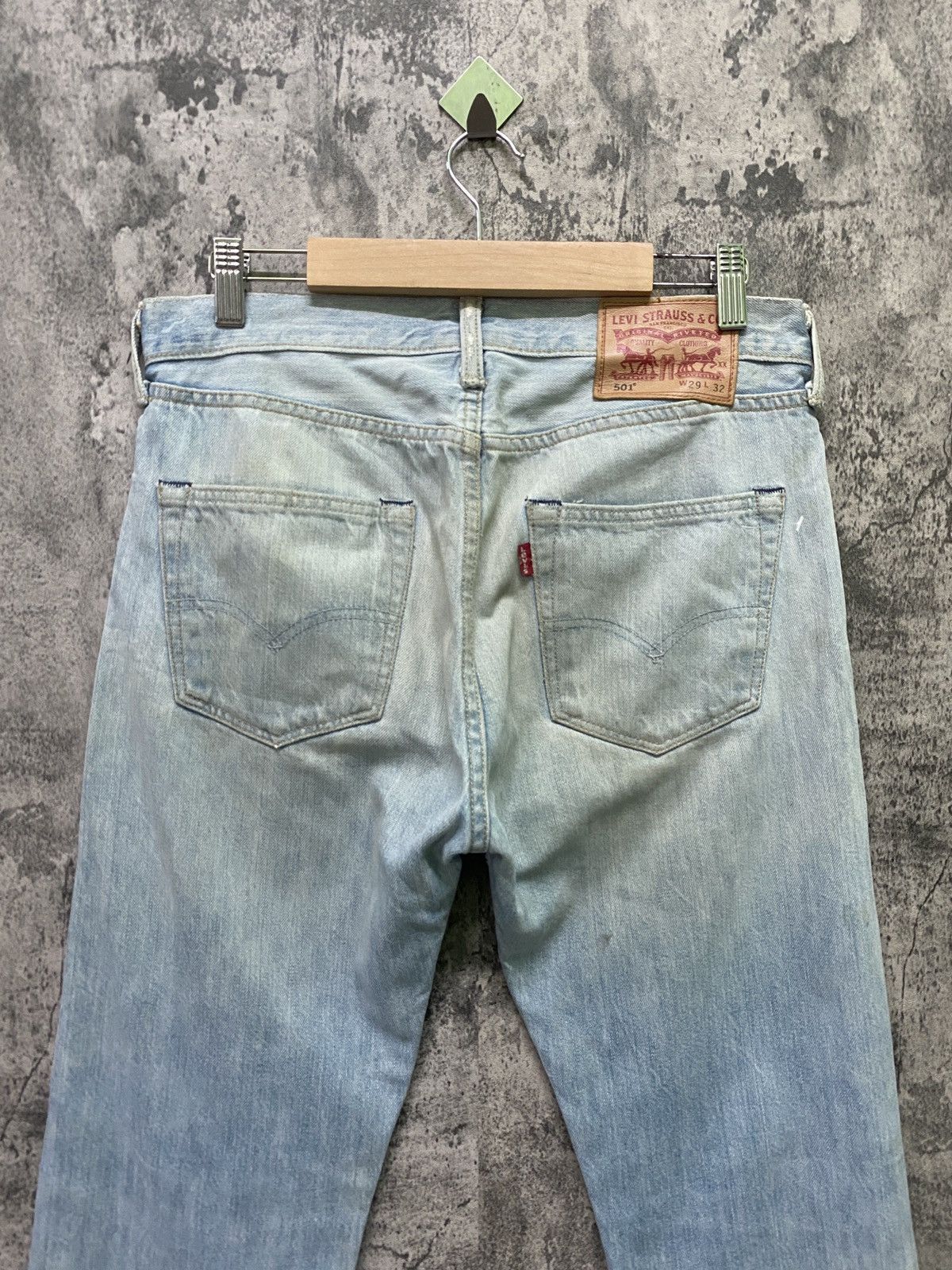 Vintage LEVIS 501 Light Wash Denim -L59 - 11