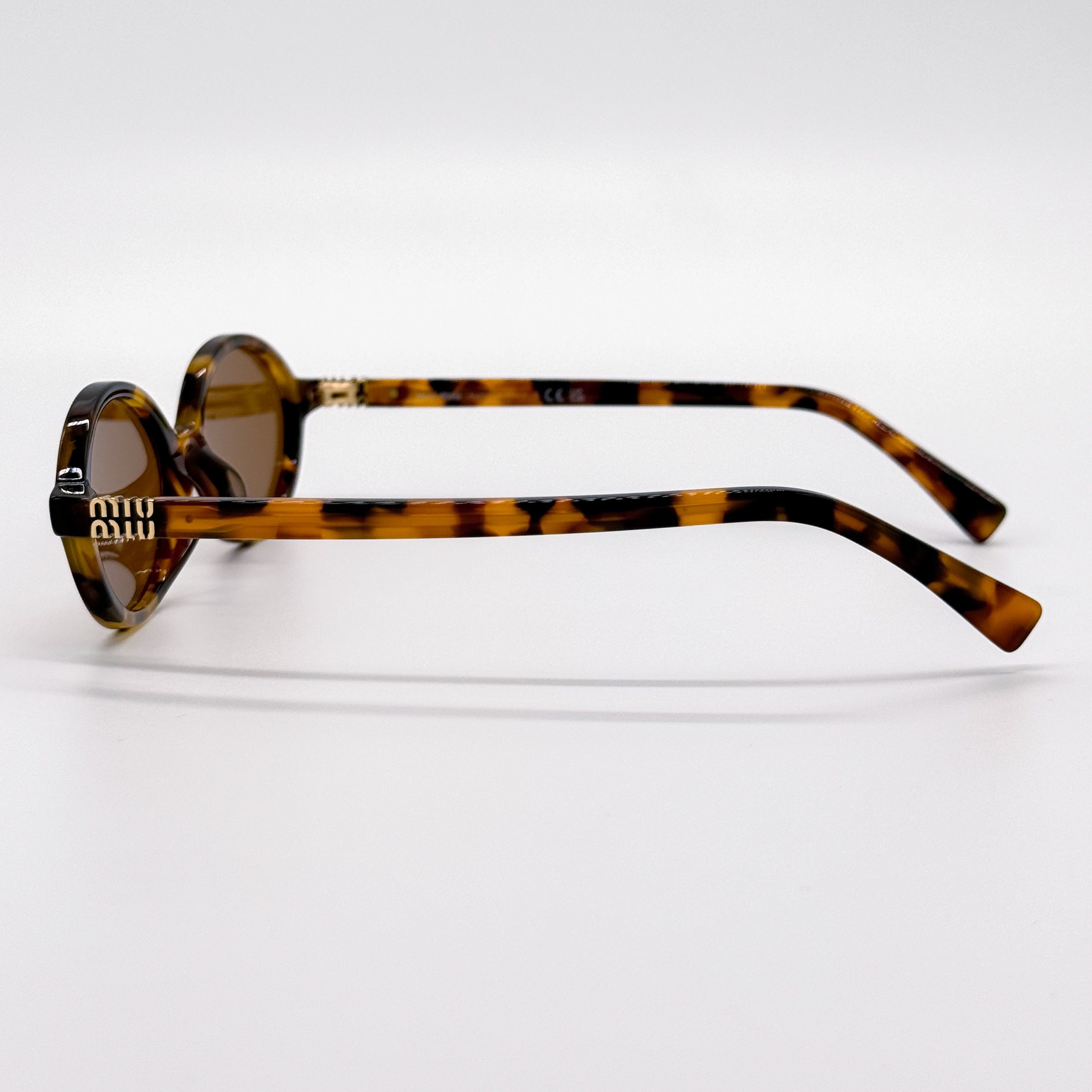 NEW MIU MIU SMU 04Z 19P2Z1 BROWN SUNGLASSES MU04ZS 19P2Z1 - 7