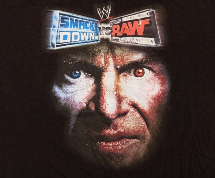 VTG Wrestlemania 21 tshirt 🏟️ WWE Smackdown vs Raw 💥 - 1