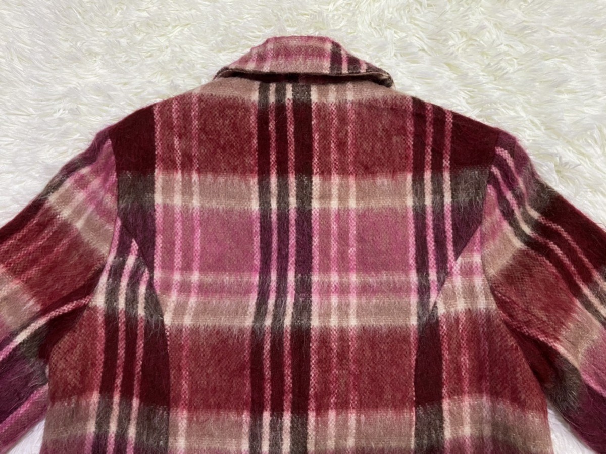 Japanese Brand - Jean-Cox Checked Hairy Wool Blend Jacket - 7
