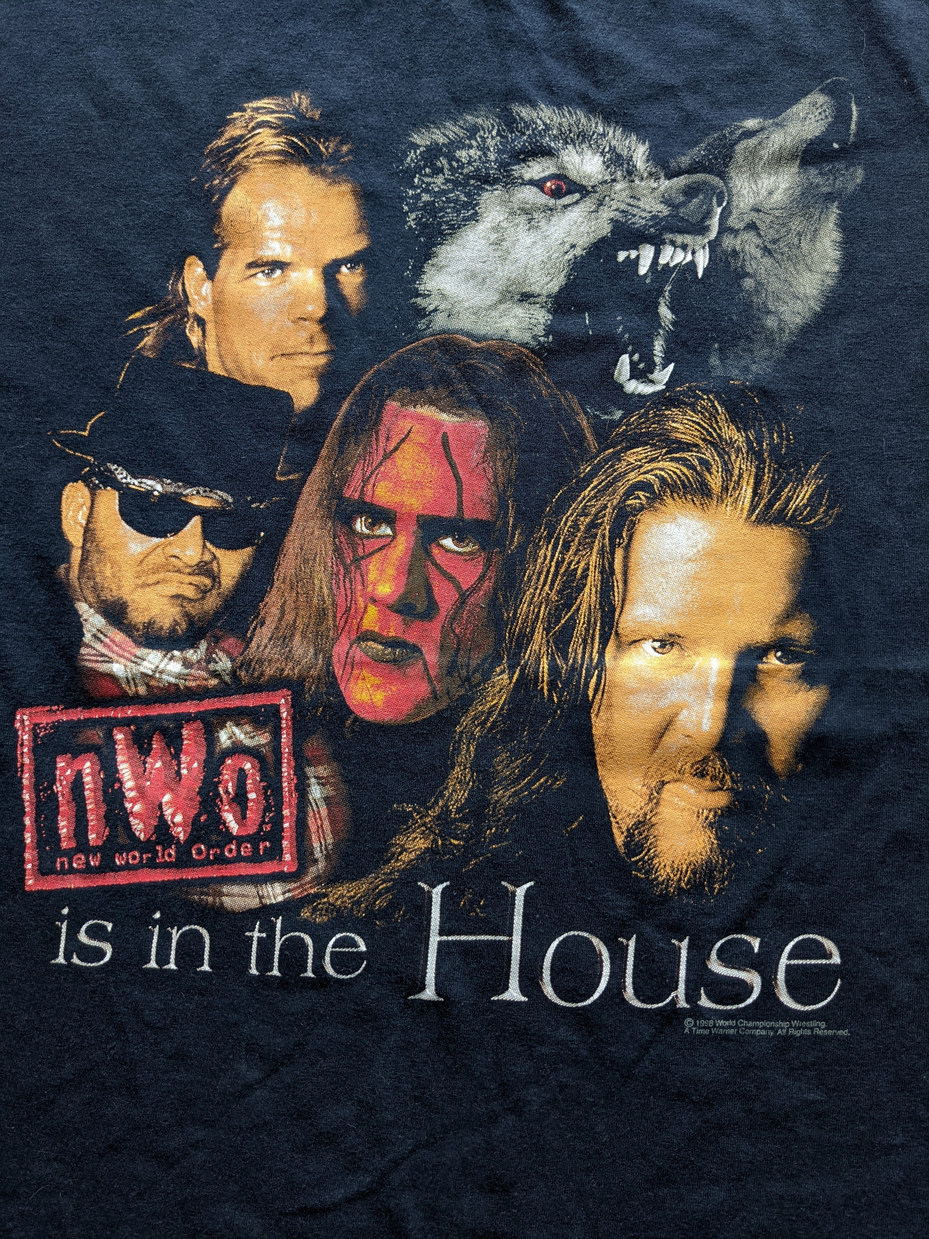 Wcw/Nwo - Vintage 90s sleeveless NWO shirt - 2