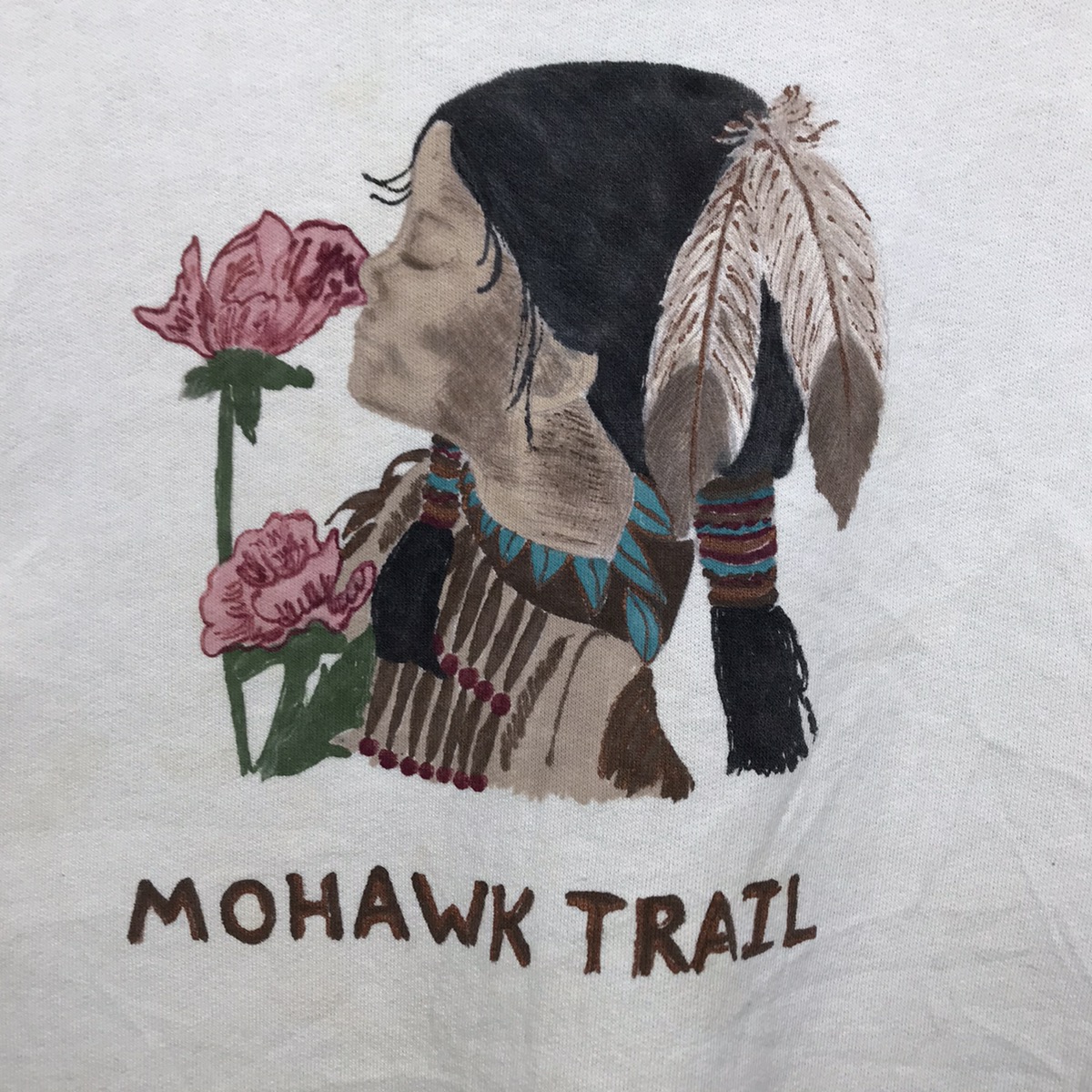 Vintage - Vintage Native Mohawk Trail Crewneck Sweatshirt - 4