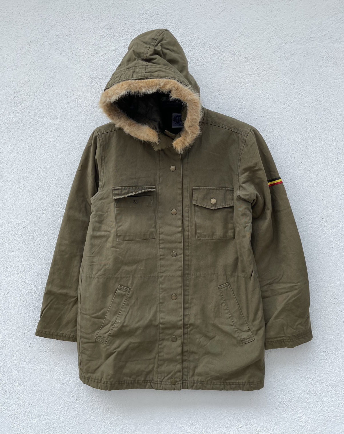 Vintage - UN Global Hooded Quilted Lining Jacket