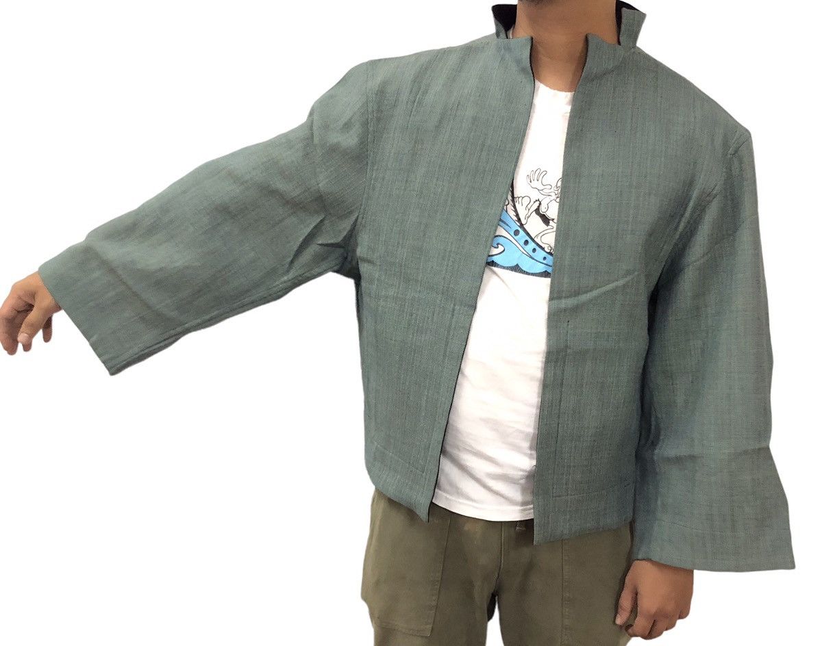 Ys yohji Yamamoto reversible cardigan jacket wool laine - 11